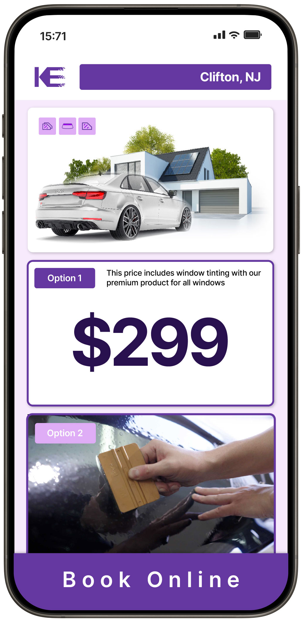 View Competitive Tesla Window Tinting Costs in Linden, New Jersey