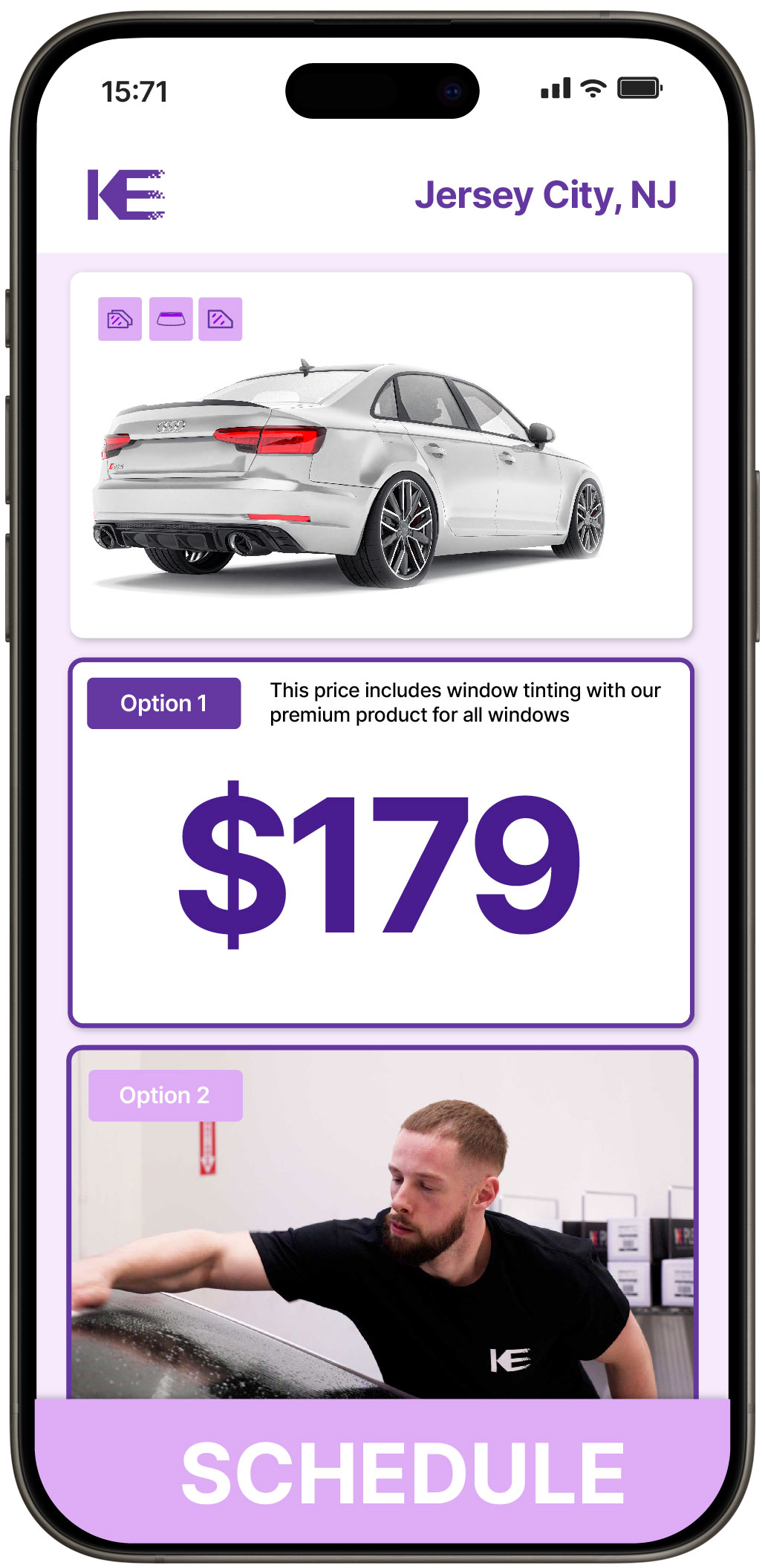 View Competitive Car Window Tinting Rates in Jersey City, New Jersey
