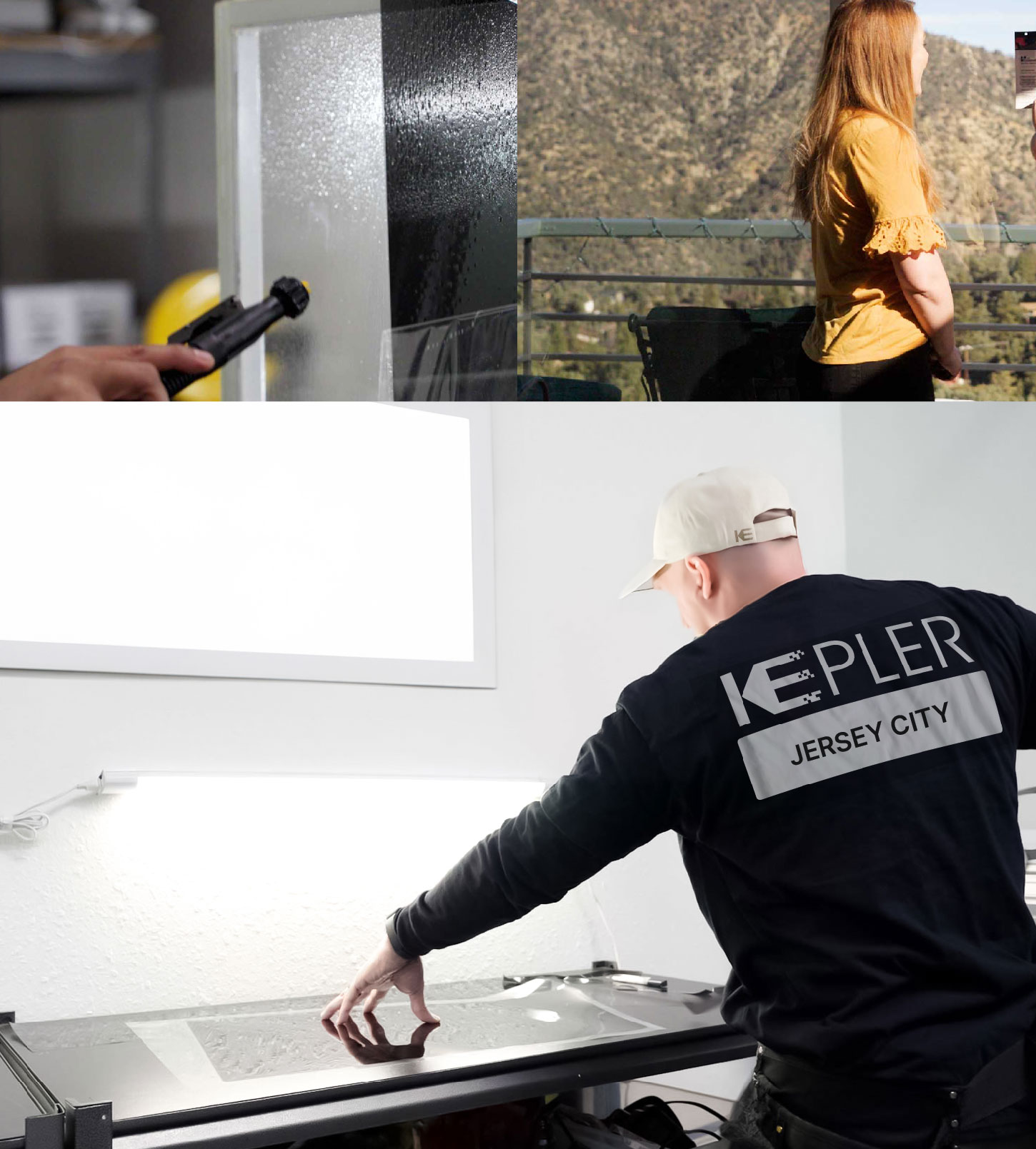 Window Tinting Specialist Cutting Film in Jersey City, New Jersey