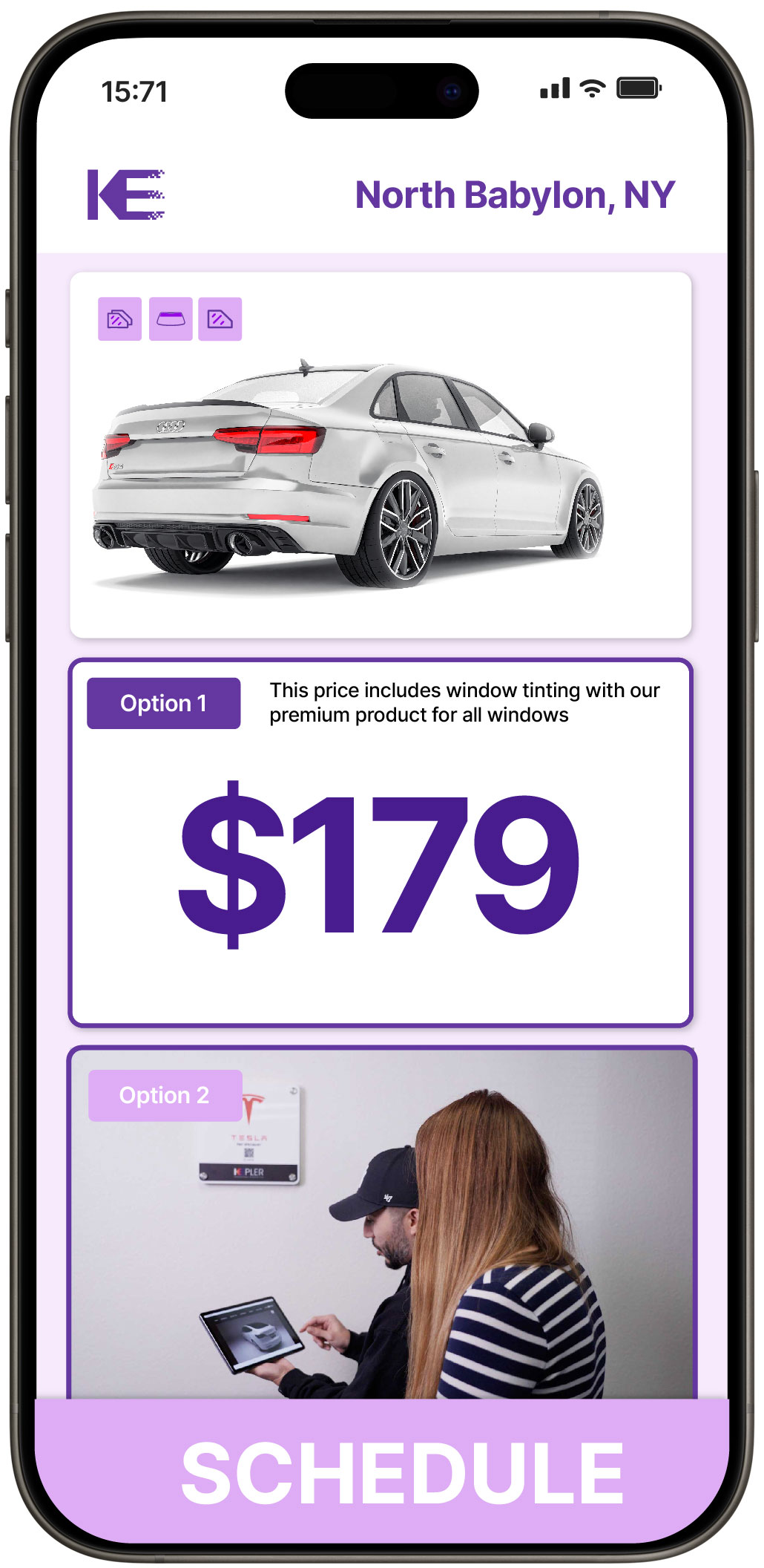 View Affordable Car Window Tinting Rates in North Babylon, New York