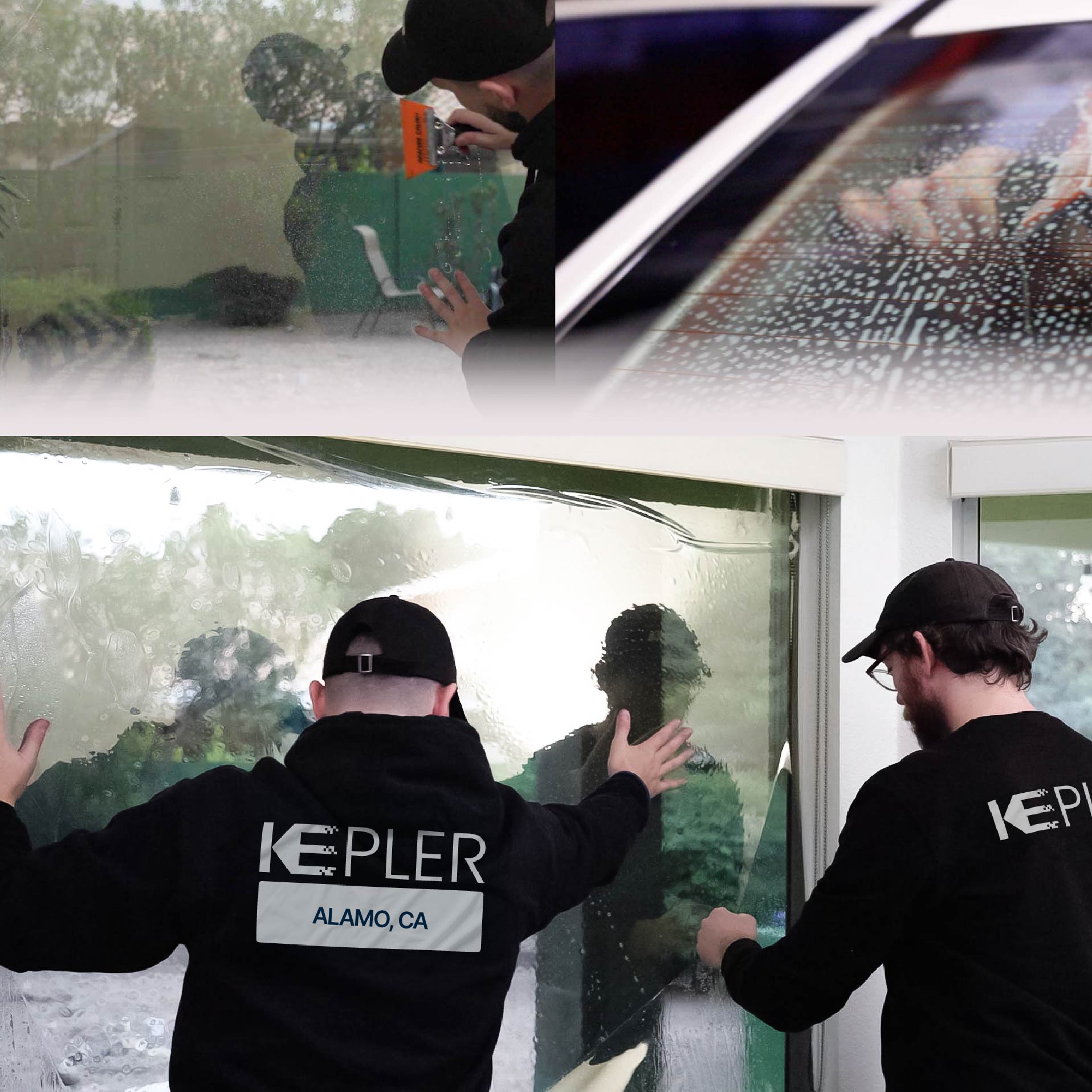 Kepler Specialist Performing Commercial Window Tinting in Alamo Alamo