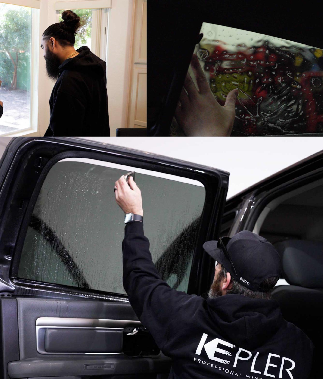 Kepler Window Tinting Specialists at Work in Greenville, North Carolina
