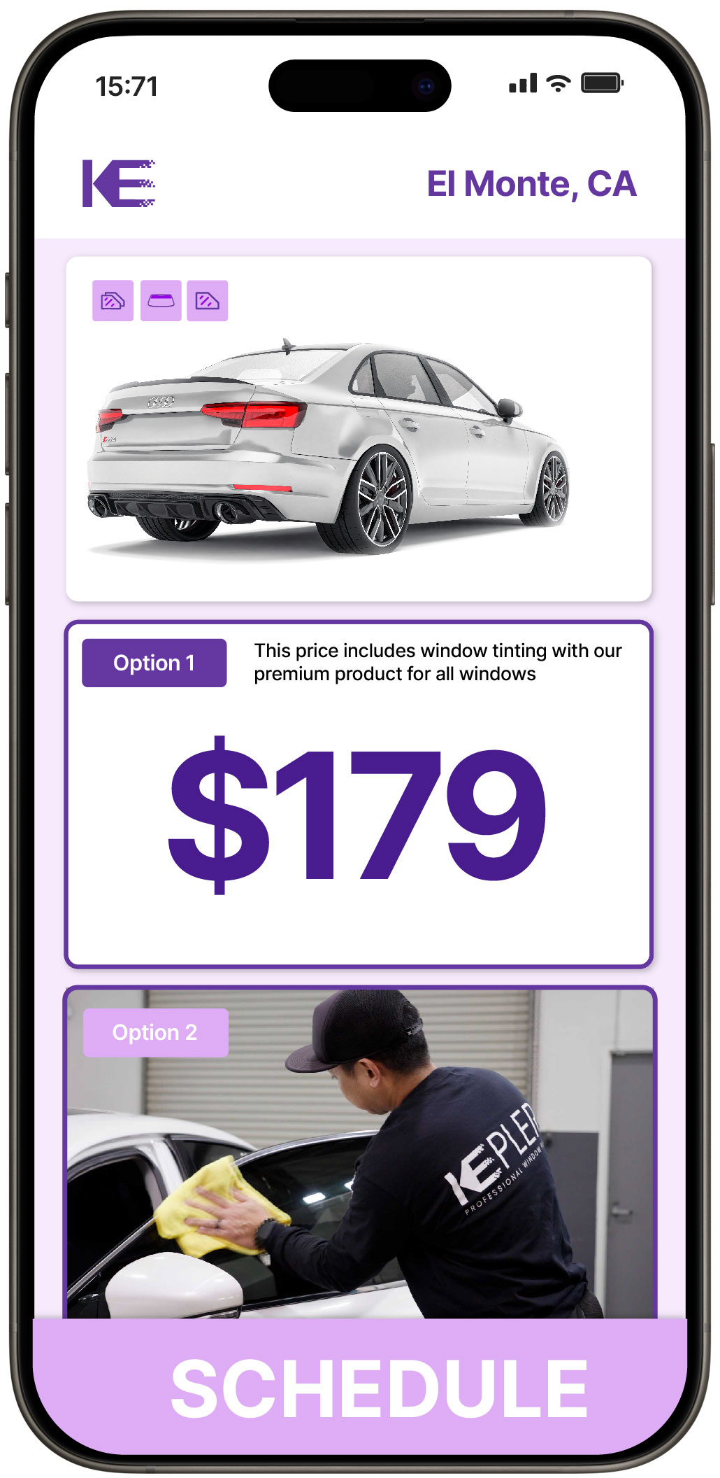 View Affordable Car Window Tinting Rates in El Monte, California