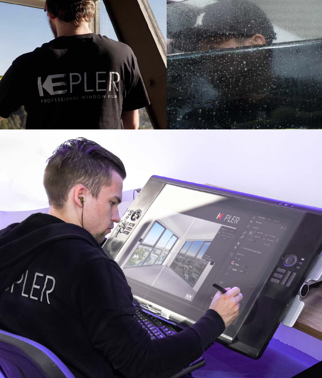 Kepler Specialist Performing Commercial Window Tinting in Ridgewood Ridgewood