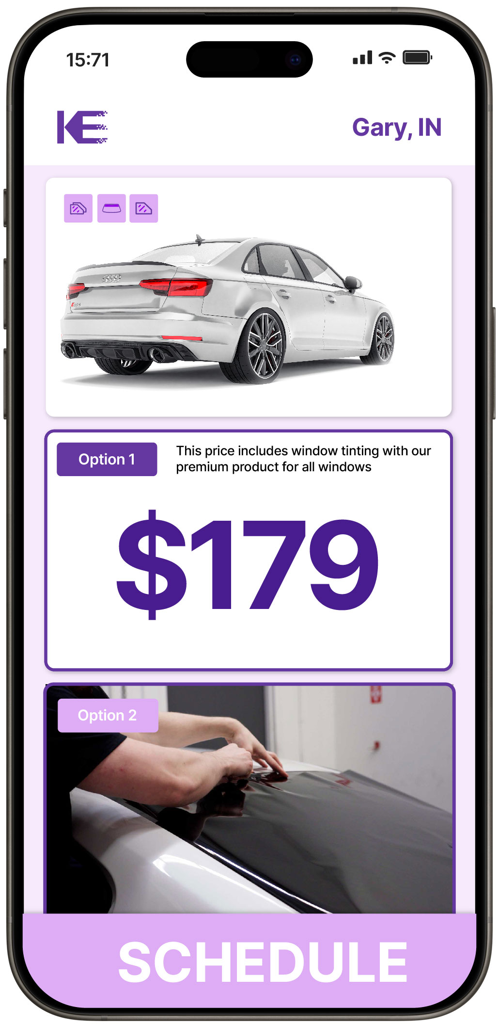 View Reasonable Car Window Tinting Rates in Gary, Indiana