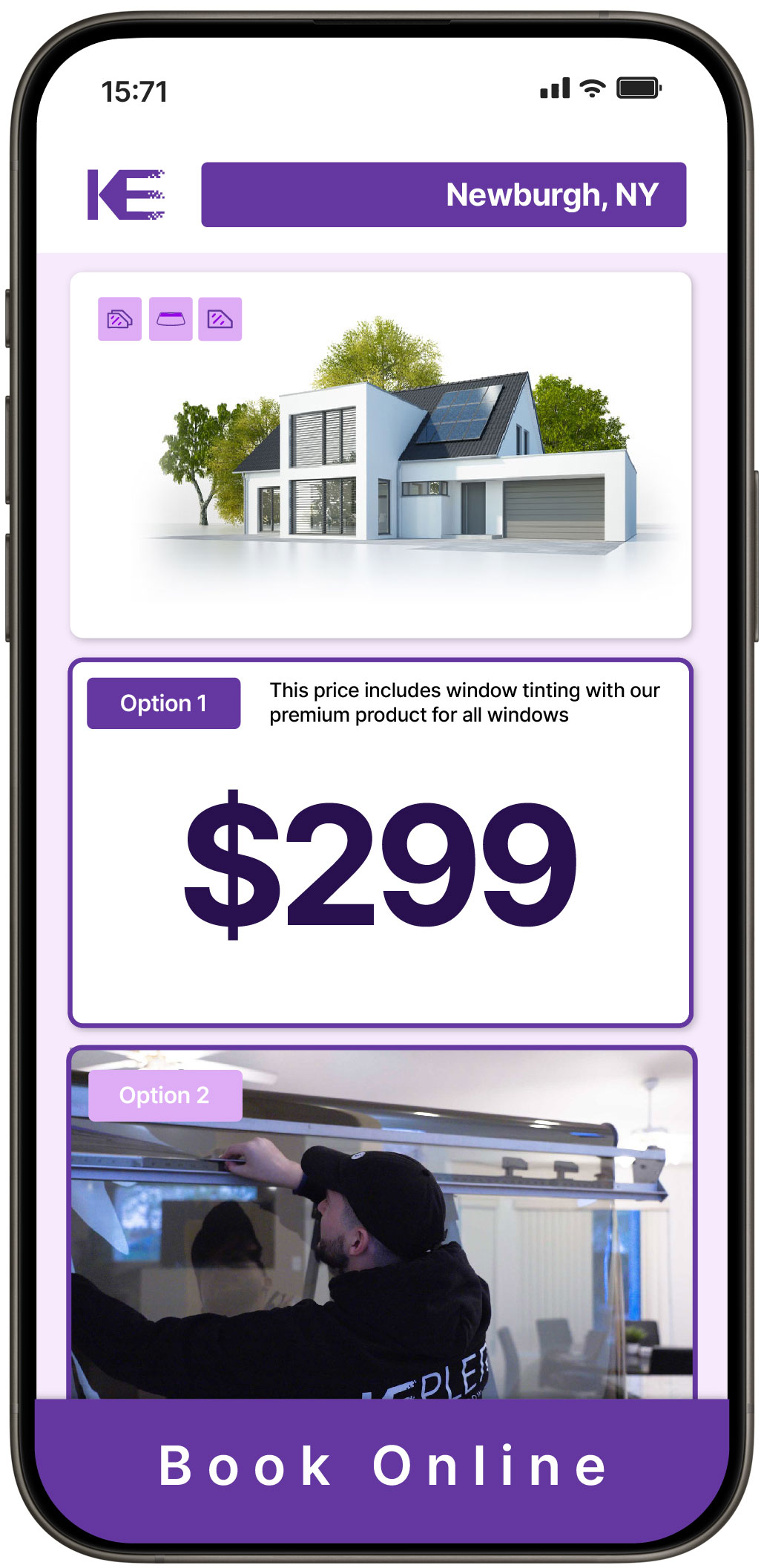View Affordable Home Window Tinting Costs in Newburgh, New York