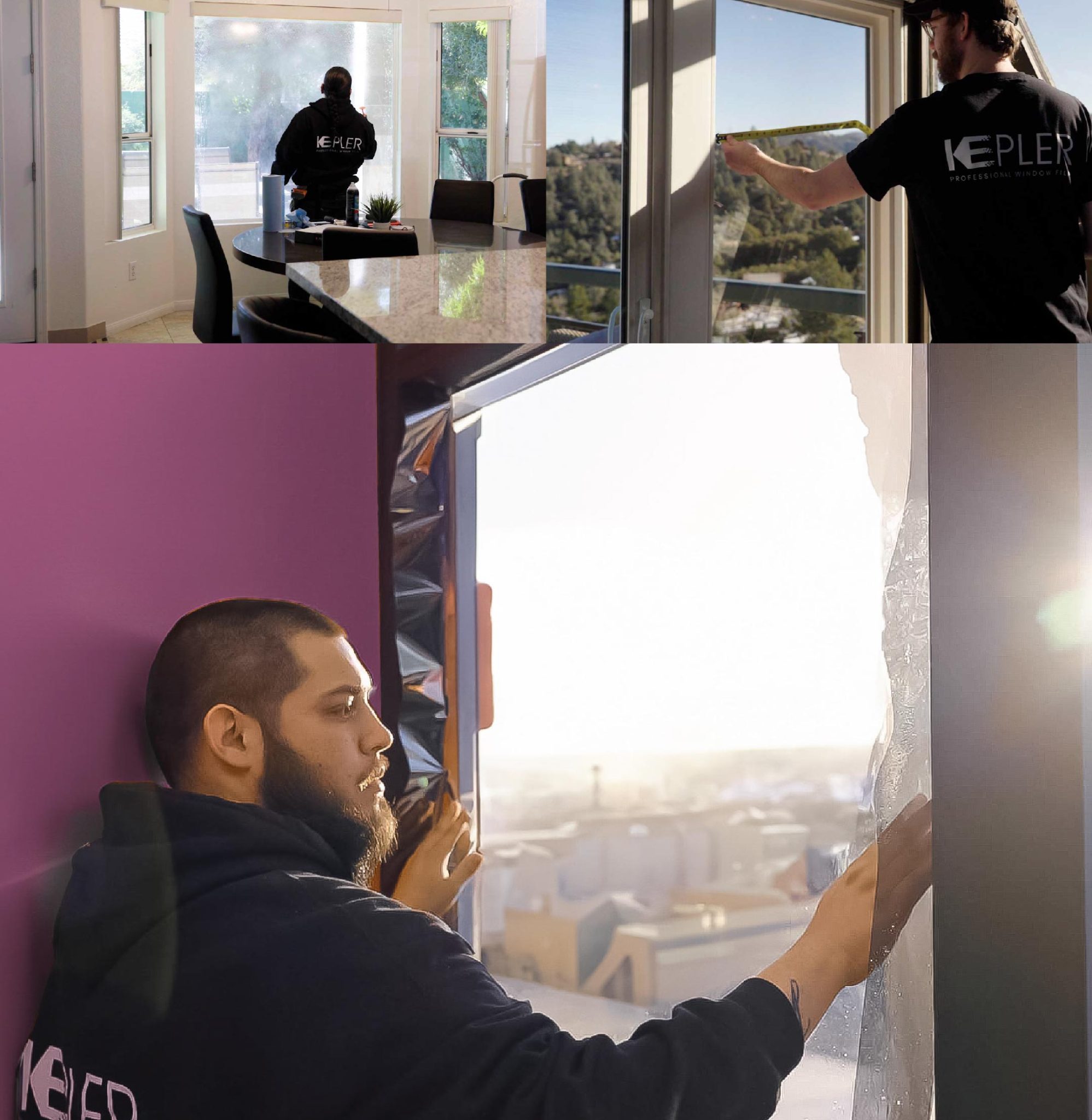 Kepler Specialist Performing Commercial Window Tinting in Kansas