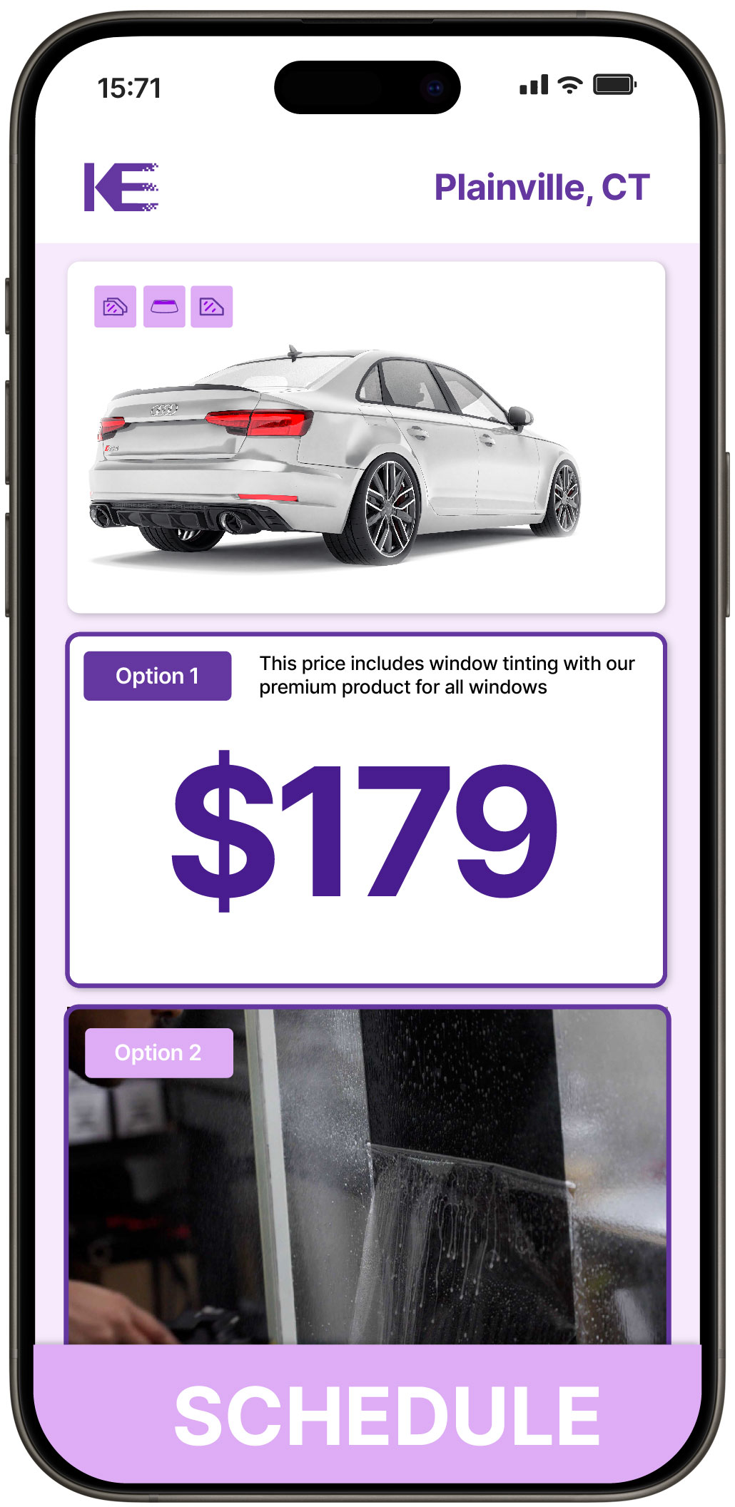 View Reasonable Car Window Tinting Rates in Plainville, Connecticut