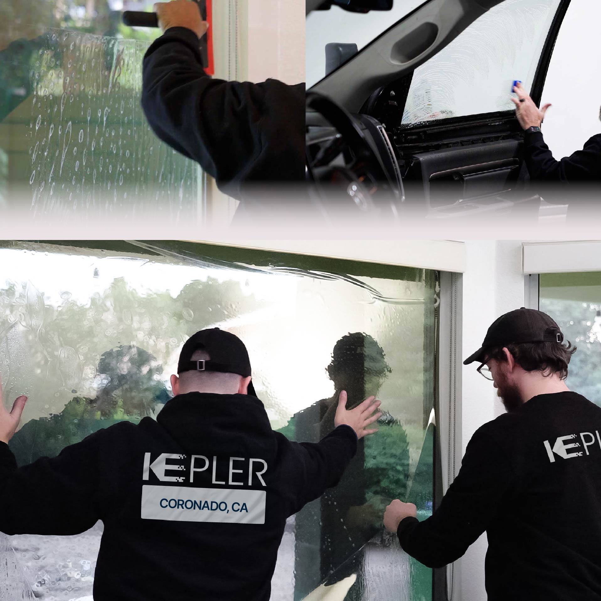 Kepler Specialist Performing Commercial Window Tinting in Coronado Coronado