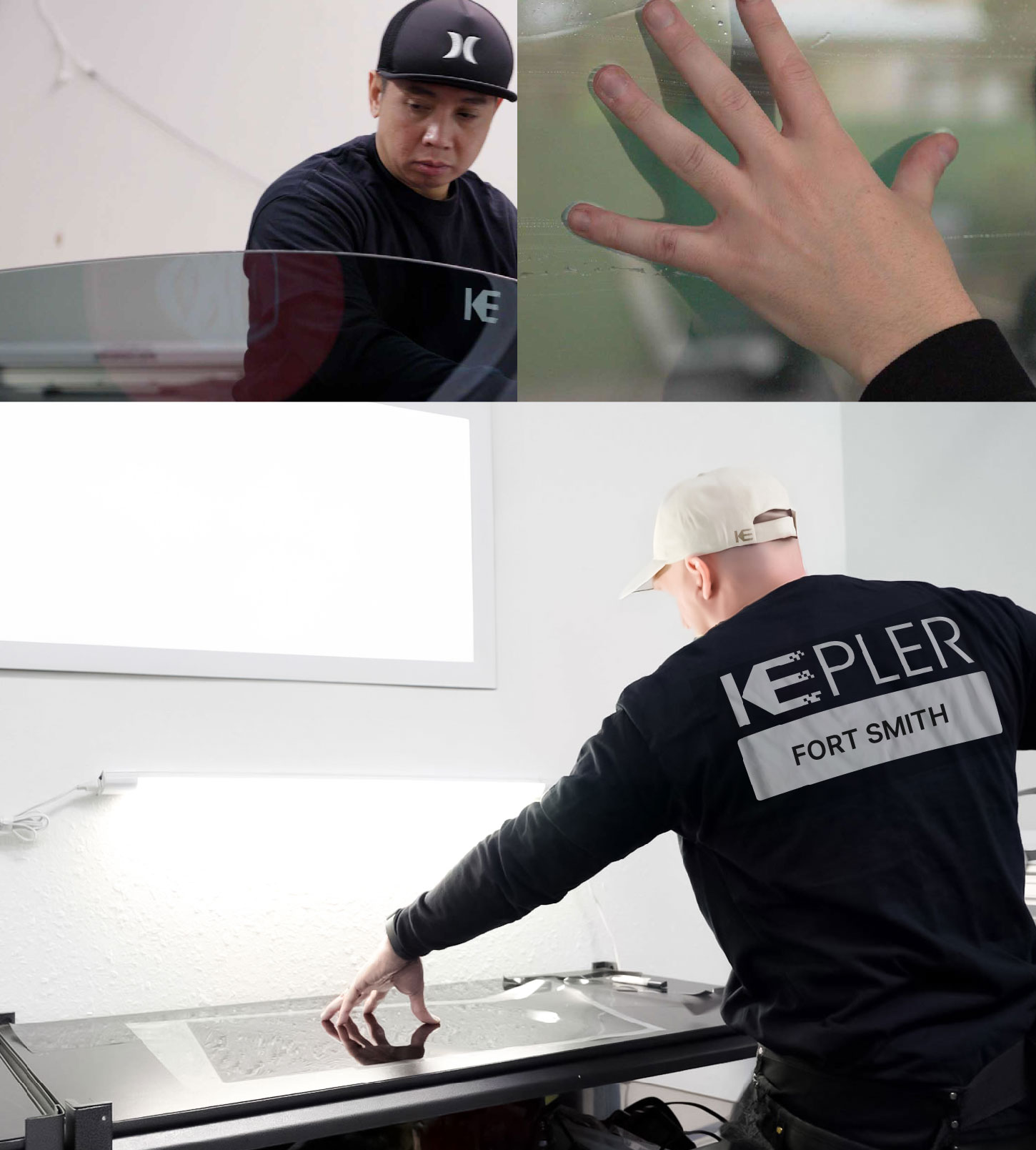 Window Tinting Specialist Cutting Film in Fort Smith, Arkansas