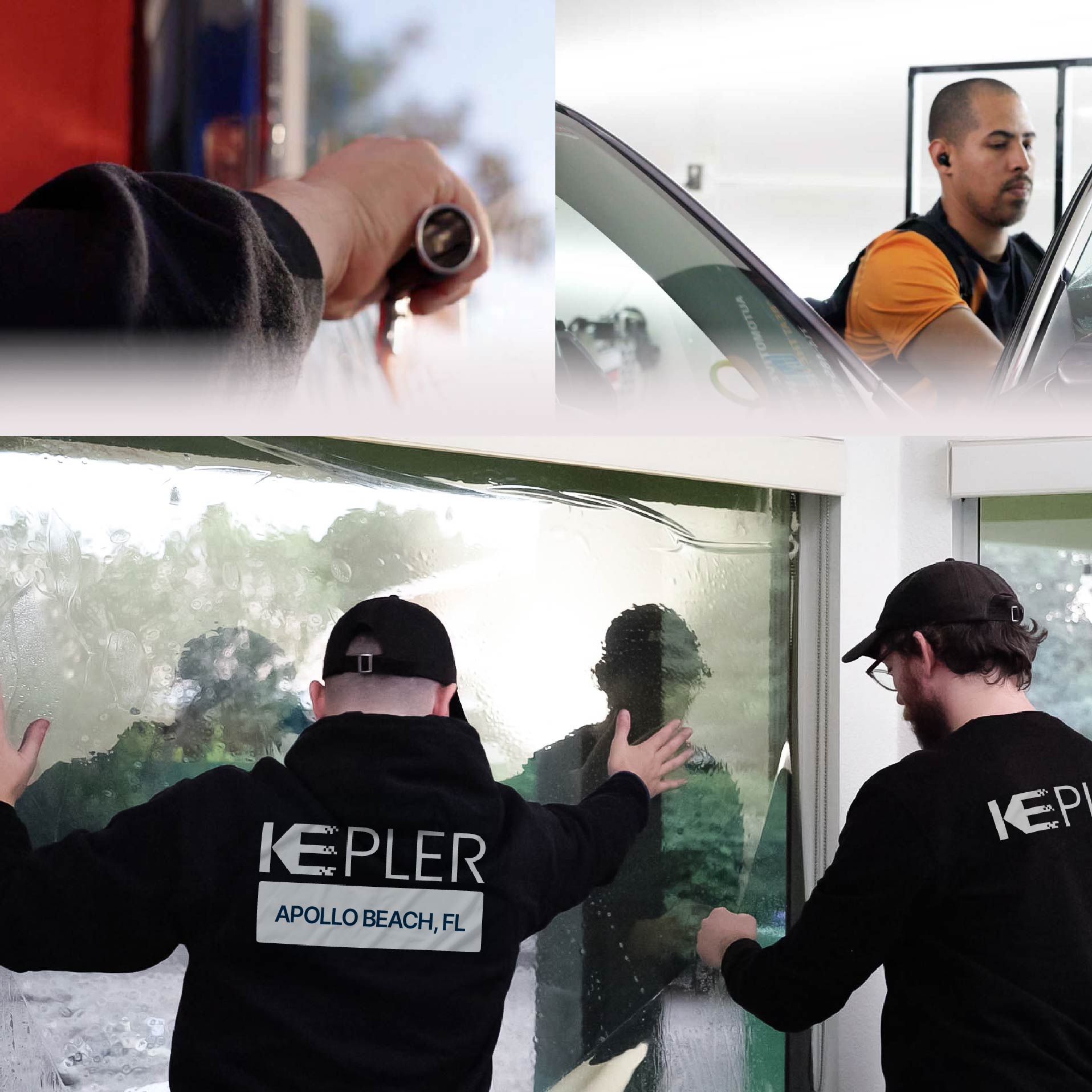 Kepler Specialist Performing Commercial Window Tinting in Apollo Beach Apollo Beach