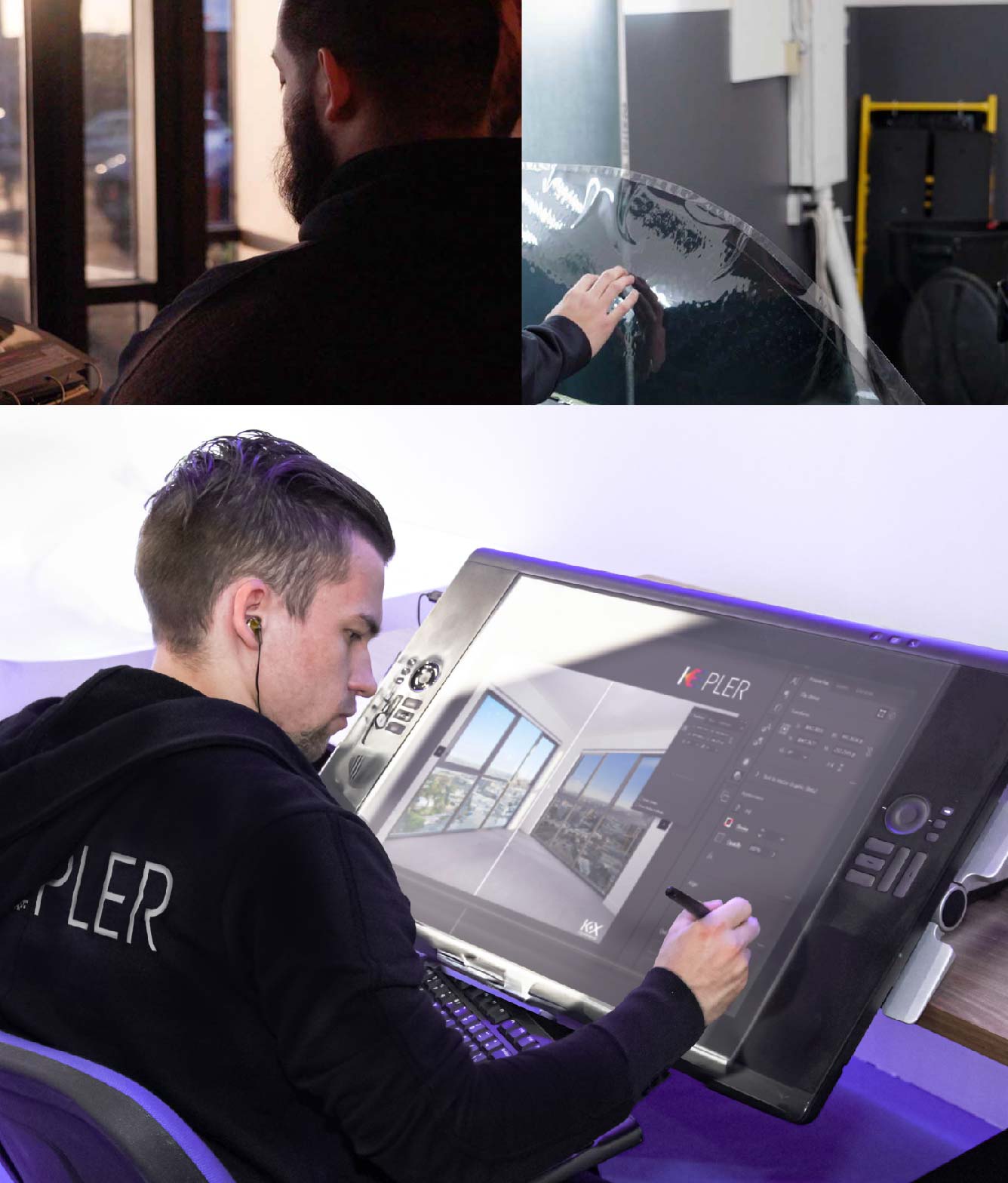 Kepler Specialist Performing Commercial Window Tinting in Wilsonville Wilsonville