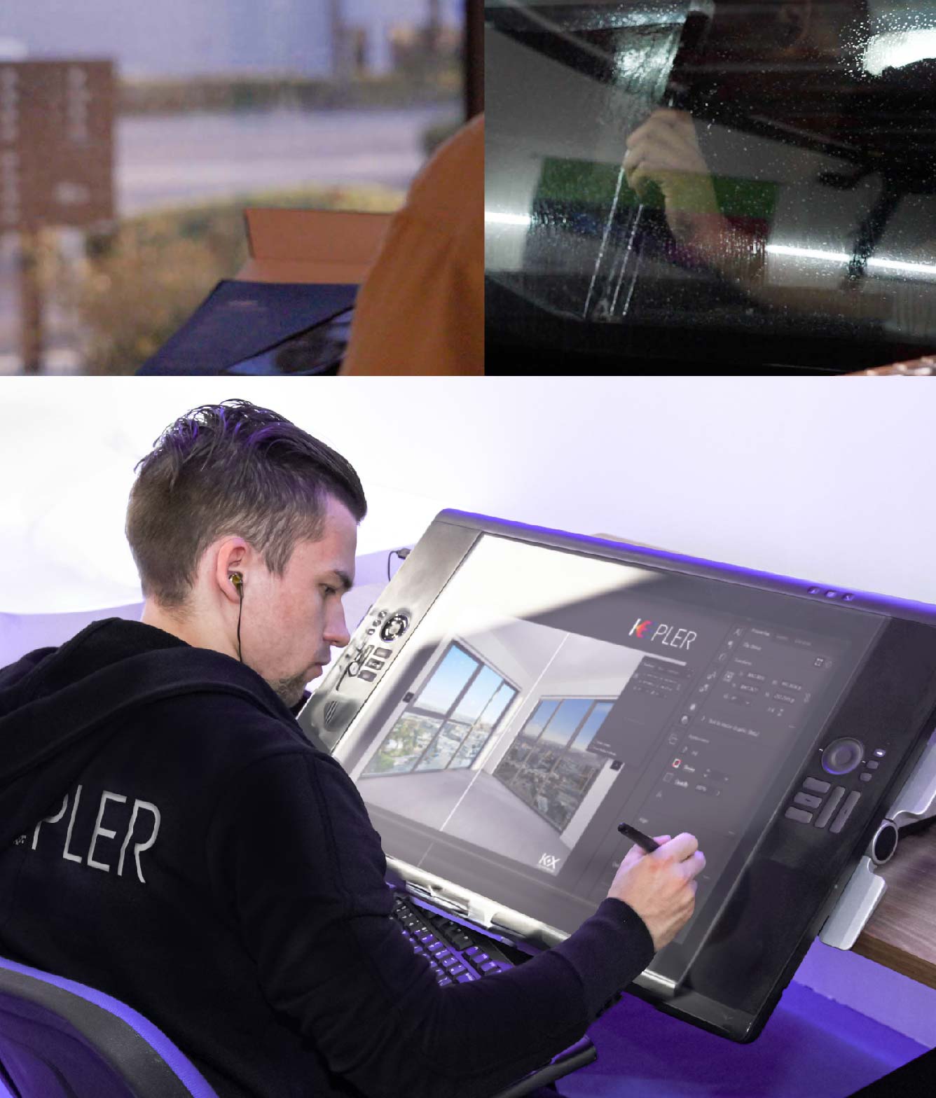 Kepler Specialist Performing Commercial Window Tinting in Shafter Shafter
