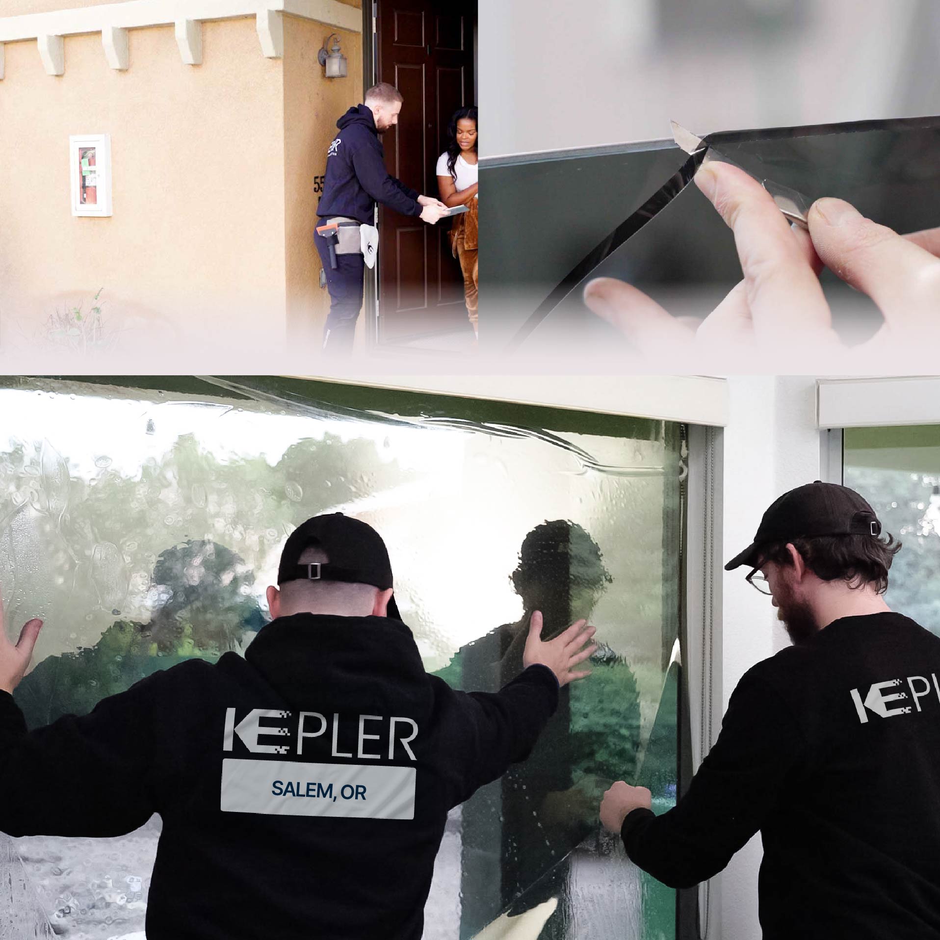 Kepler Specialist Performing Commercial Window Tinting in Salem Salem