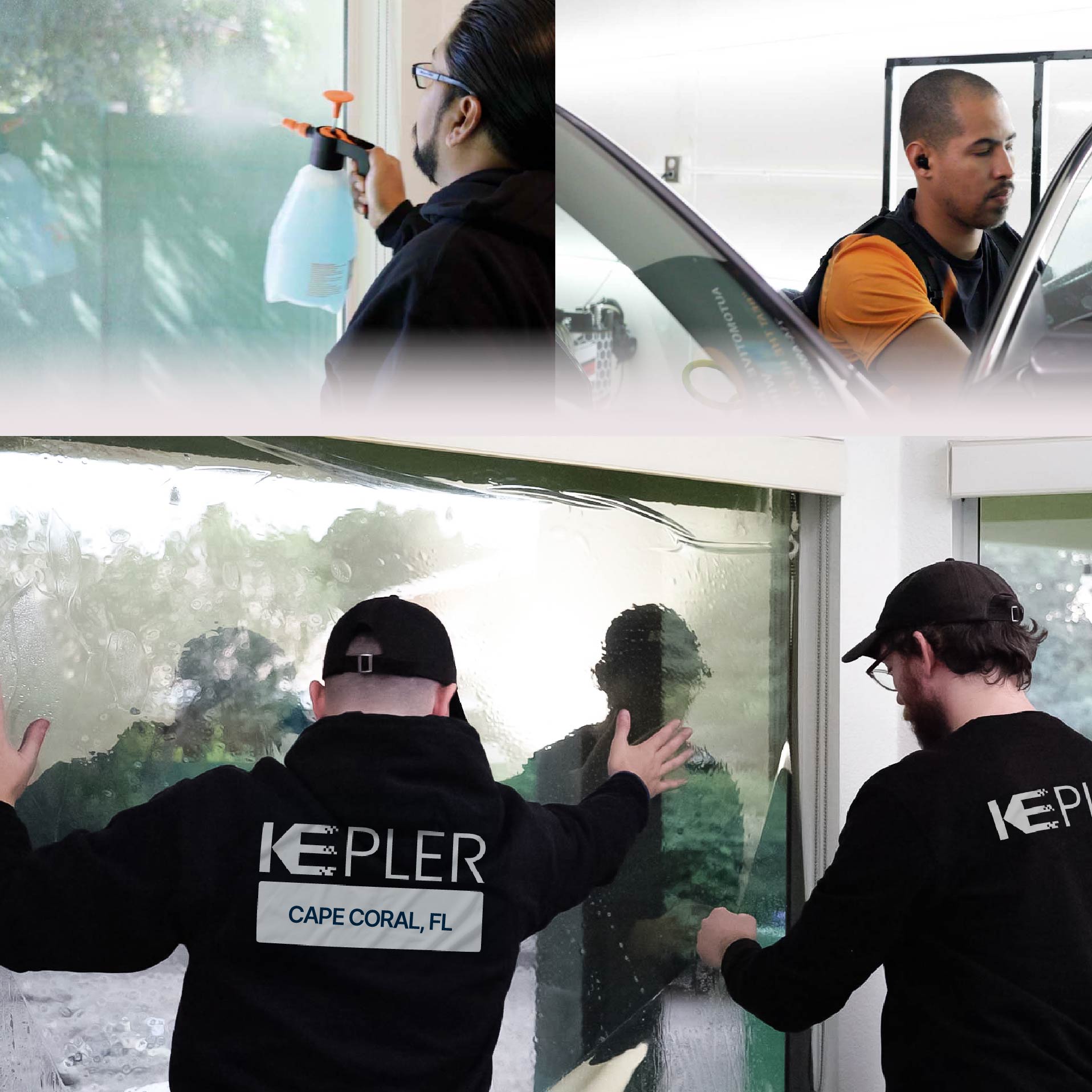 Kepler Specialist Performing Commercial Window Tinting in Cape Coral Cape Coral