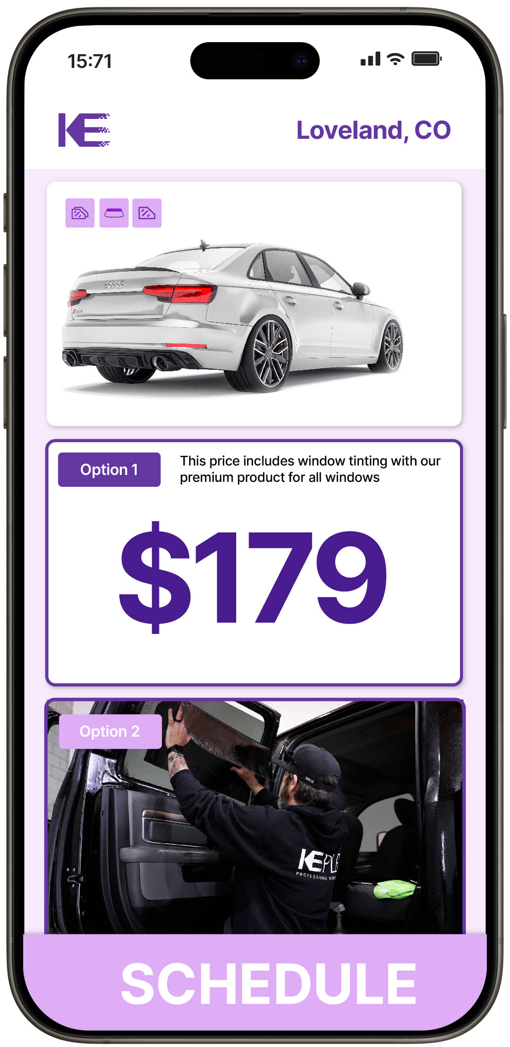 View Affordable Car Window Tinting Rates in Loveland, Colorado