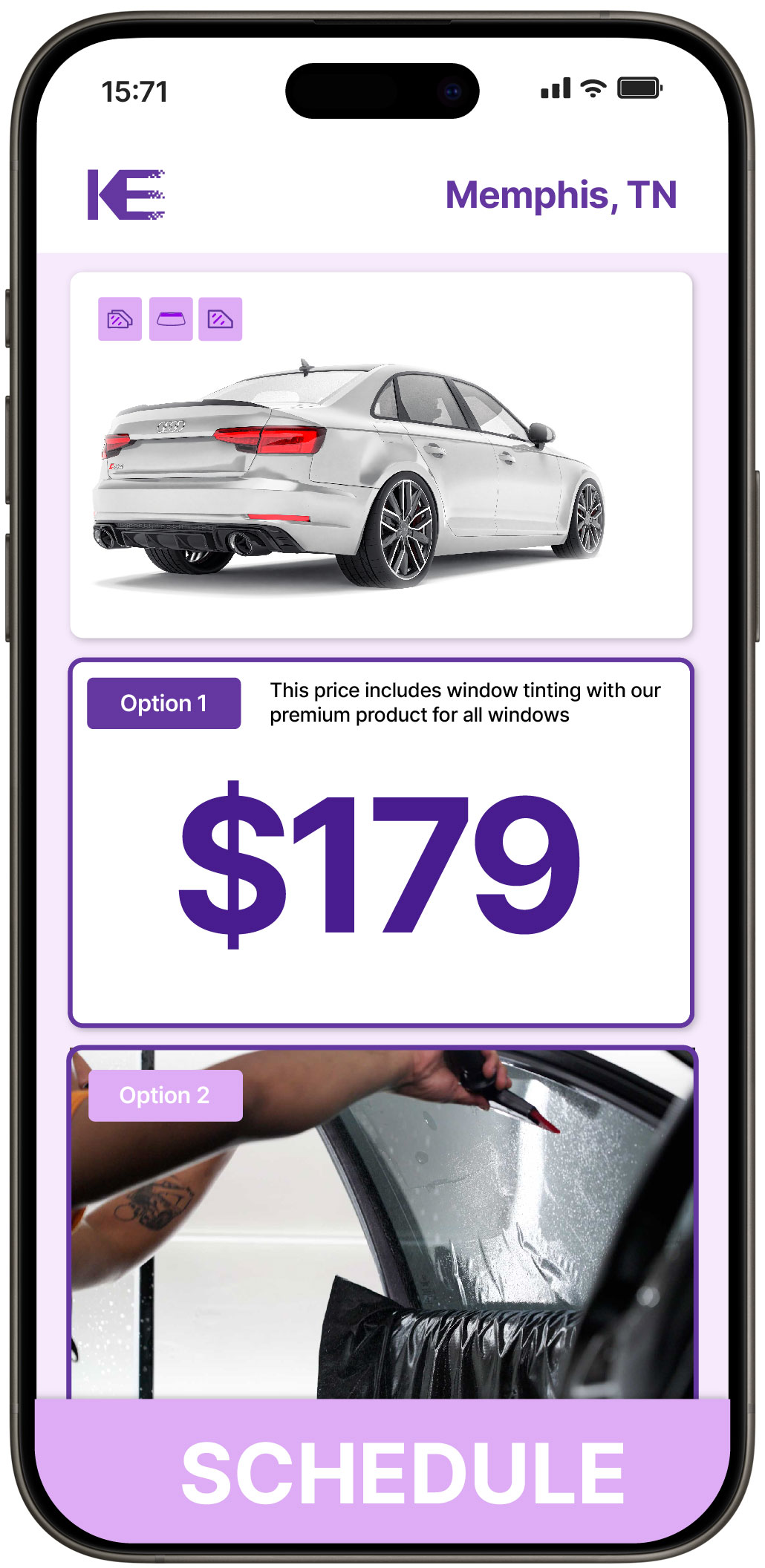 View Reasonable Car Window Tinting Costs in Memphis, Tennessee