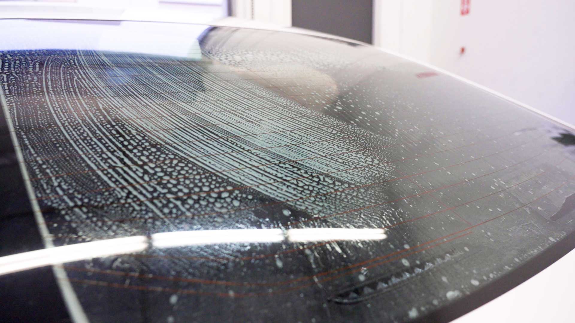 Skilled Tesla Glass Tinting preparation in Cerritos