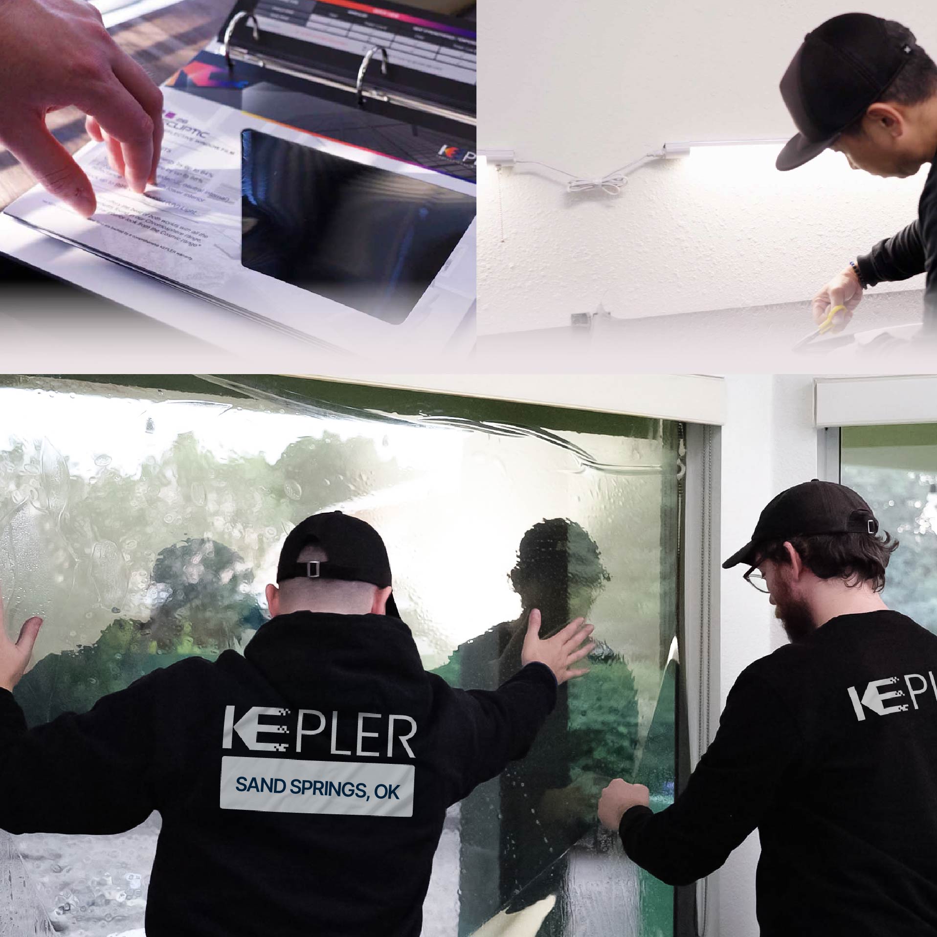 Kepler Specialist Performing Commercial Window Tinting in Sand Springs Sand Springs