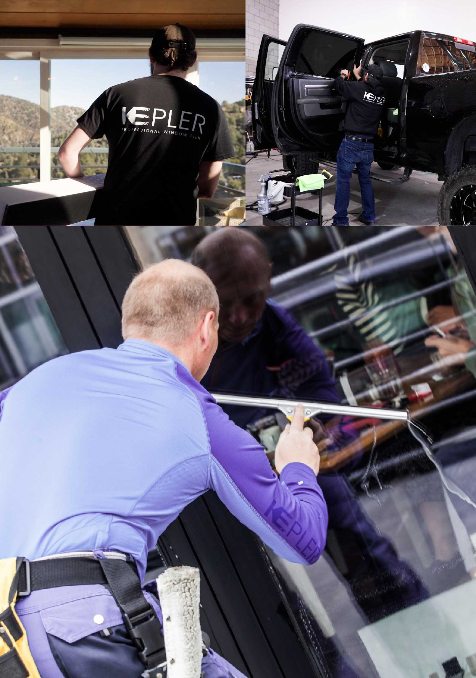 Kepler Expert Applying Anti-Graffiti Window Film to a North Attleboro Shop Front