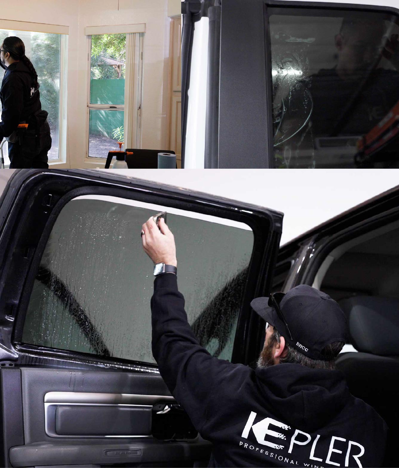 Kepler Window Tinting Specialists at Work in Glen Cove, New York