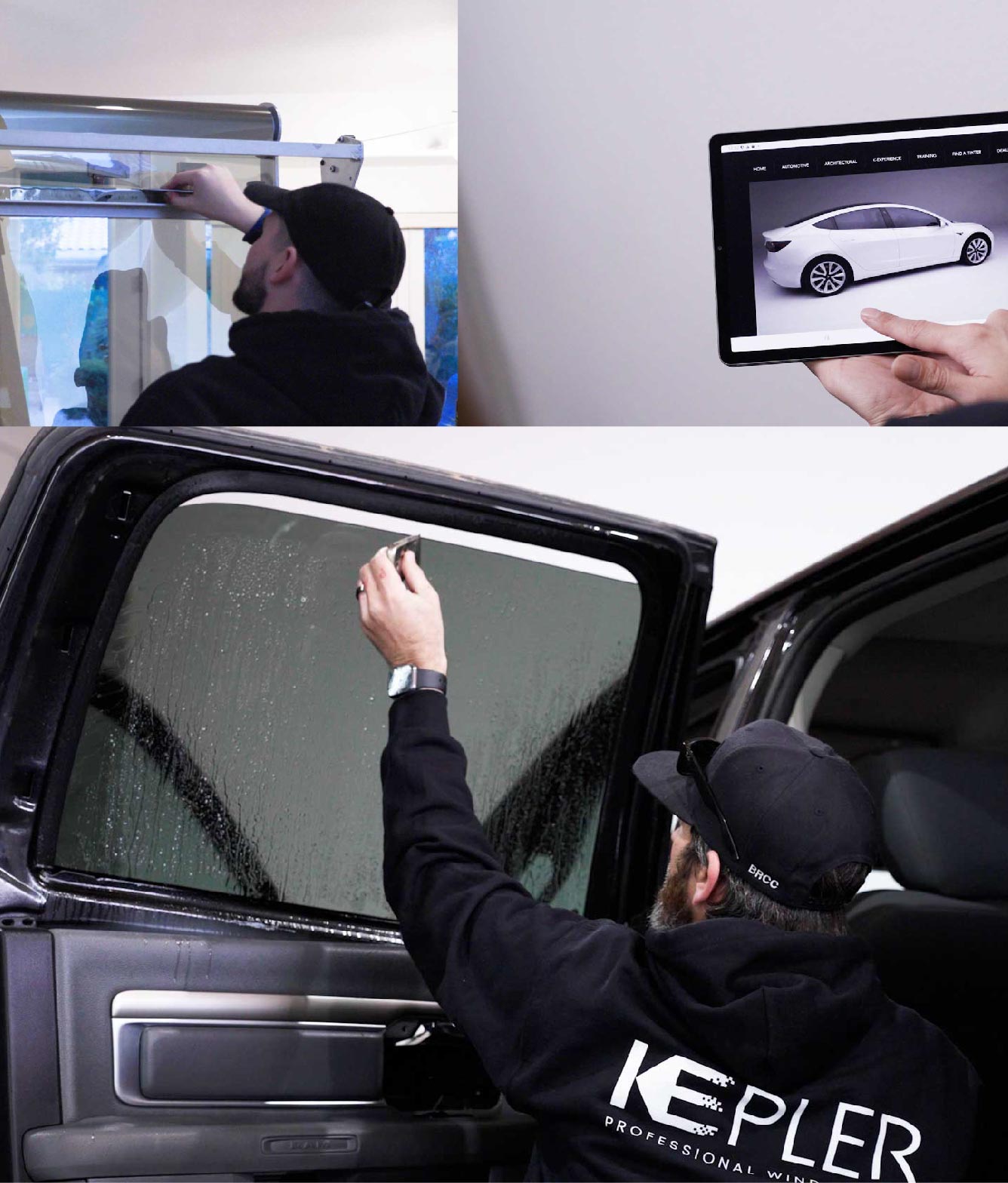 Kepler Window Tinting Specialists at Work in Monterey Park, California
