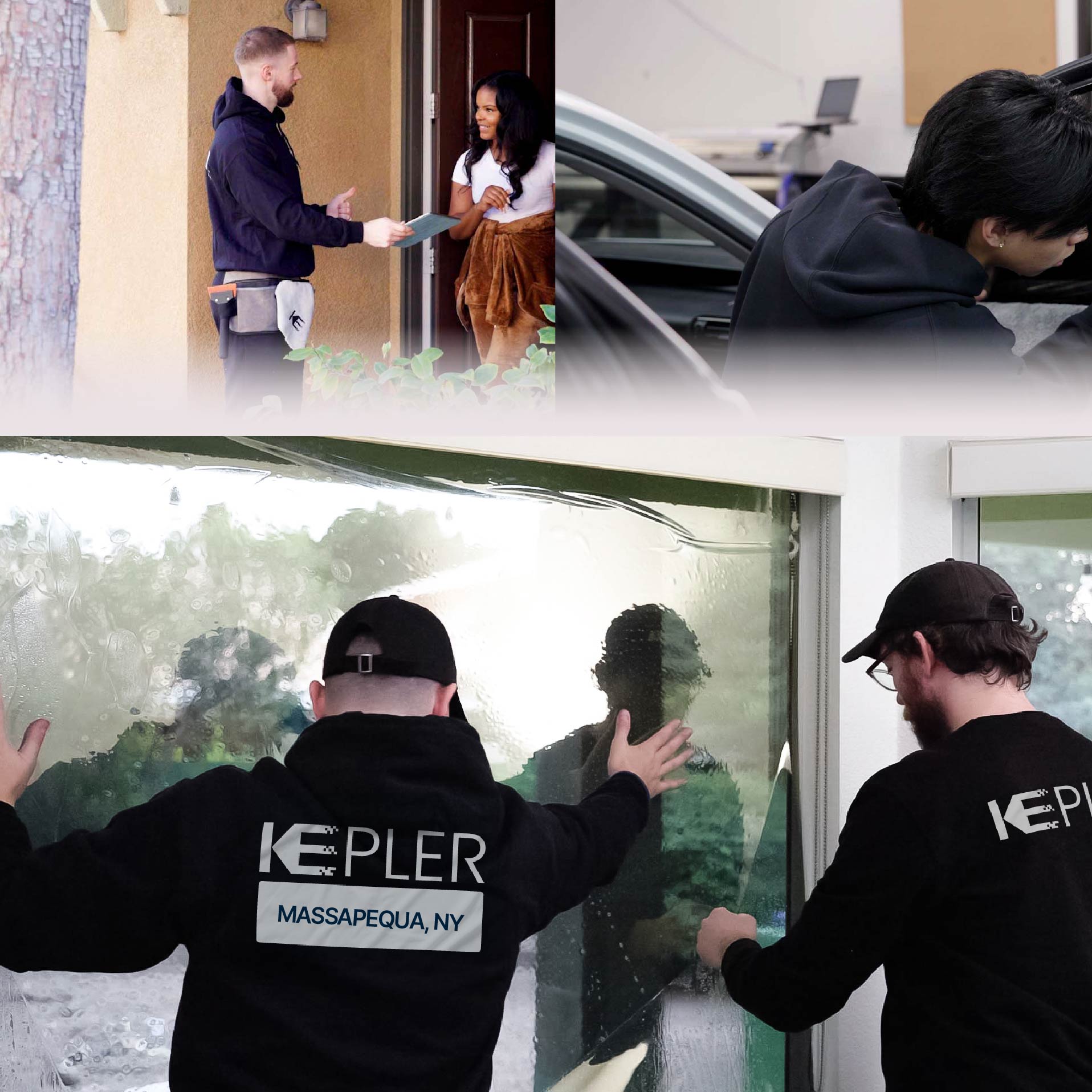 Kepler Specialist Performing Commercial Window Tinting in Massapequa Massapequa