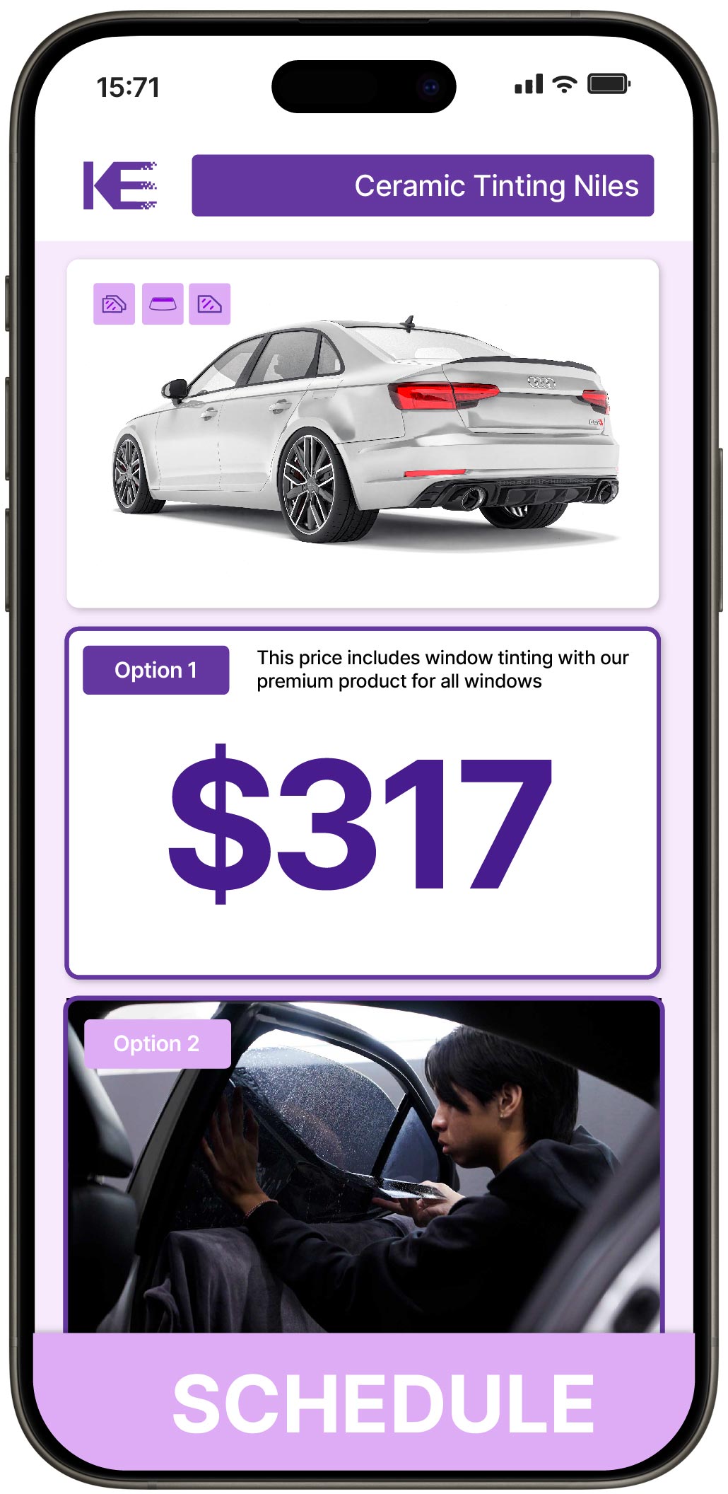 View Competitive Ceramic Window Tinting Costs in Niles, Ohio