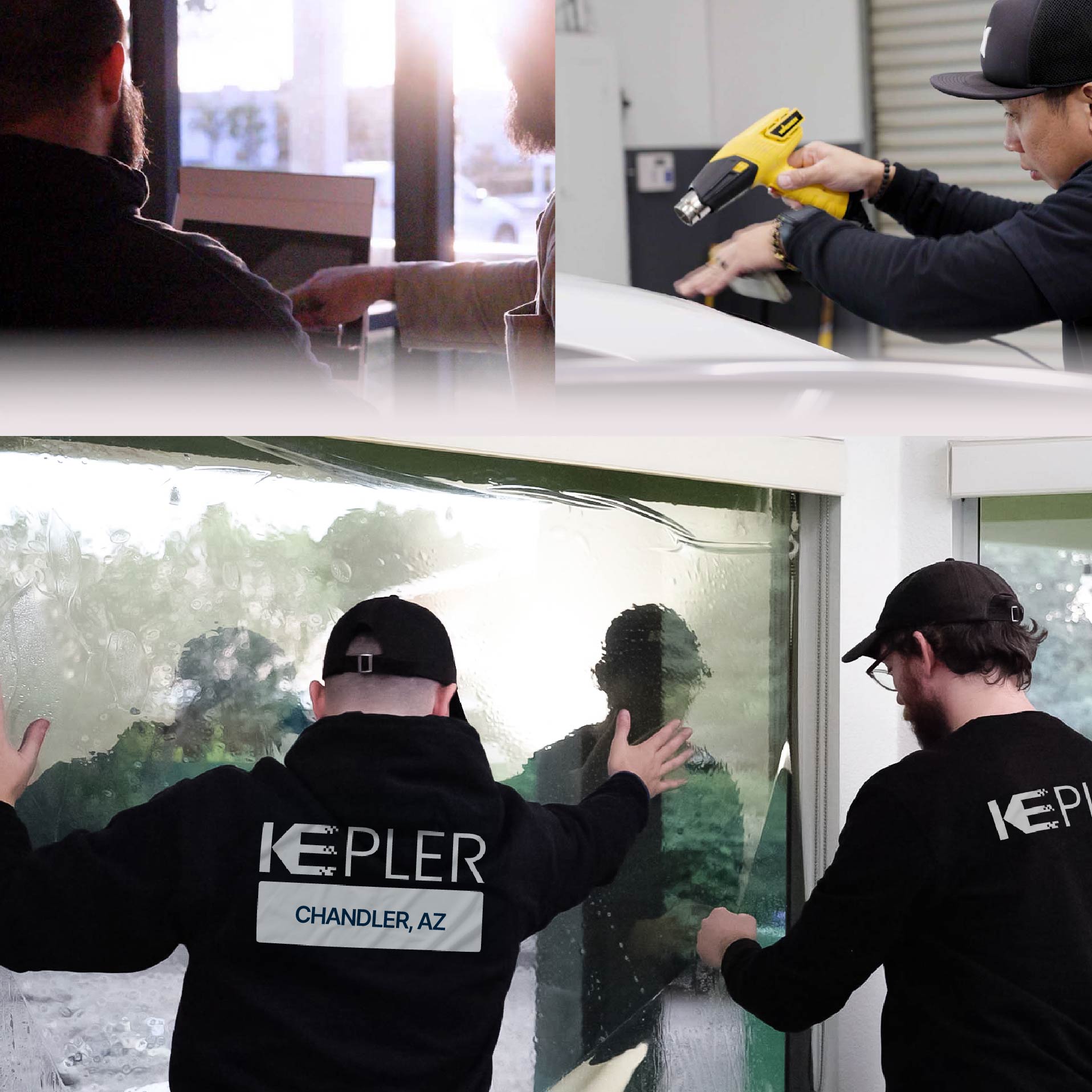 Kepler Specialist Performing Commercial Window Tinting in Chandler Chandler