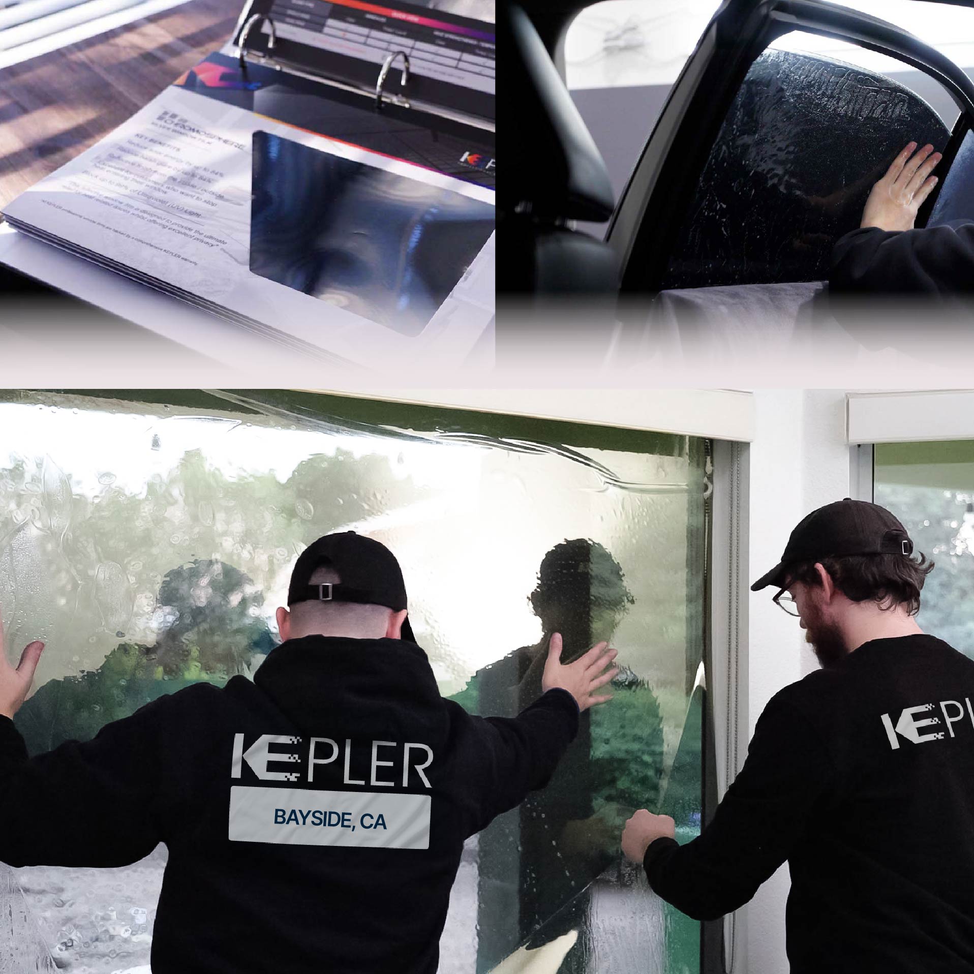 Kepler Specialist Performing Commercial Window Tinting in Bayside Bayside
