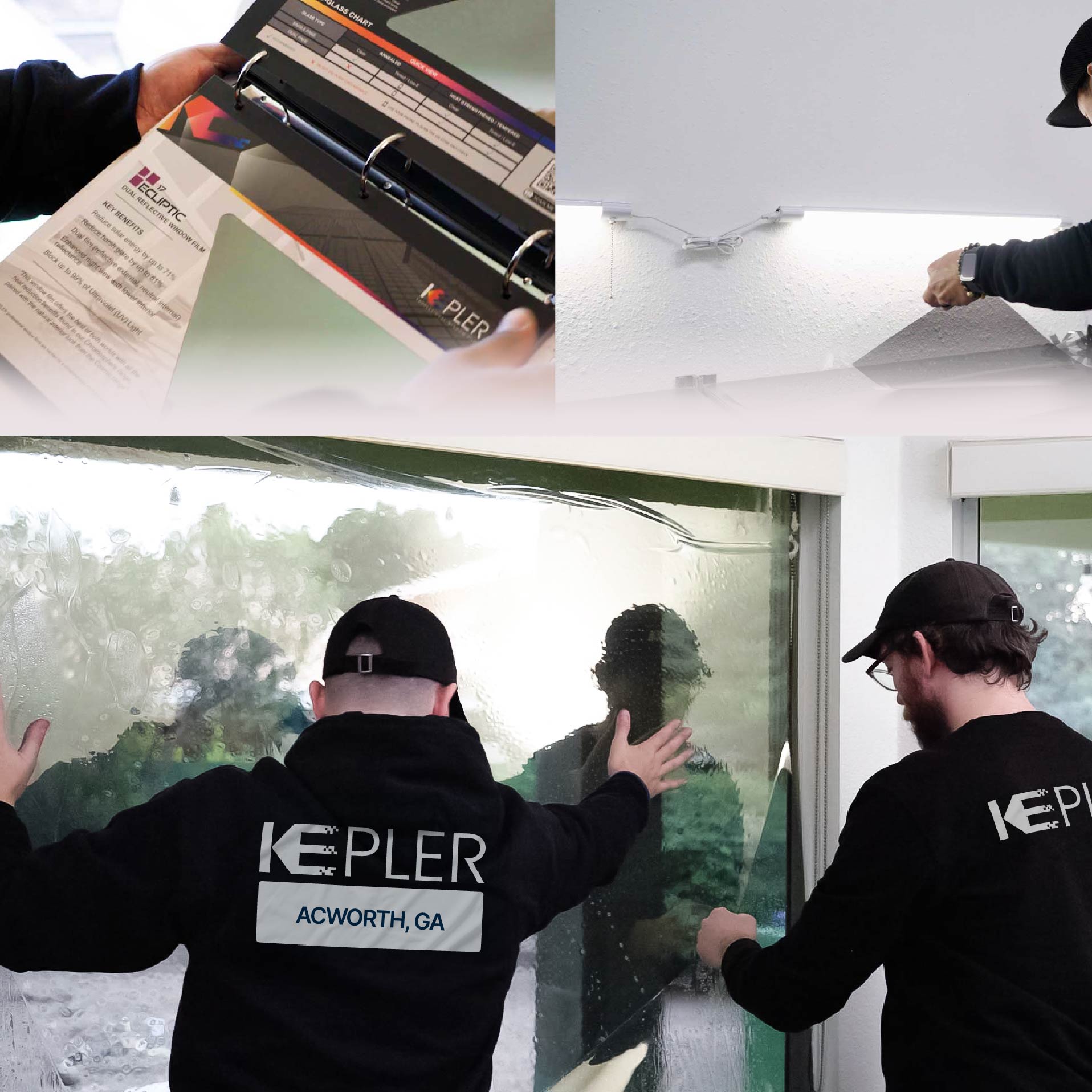 Kepler Specialist Performing Commercial Window Tinting in Acworth Acworth