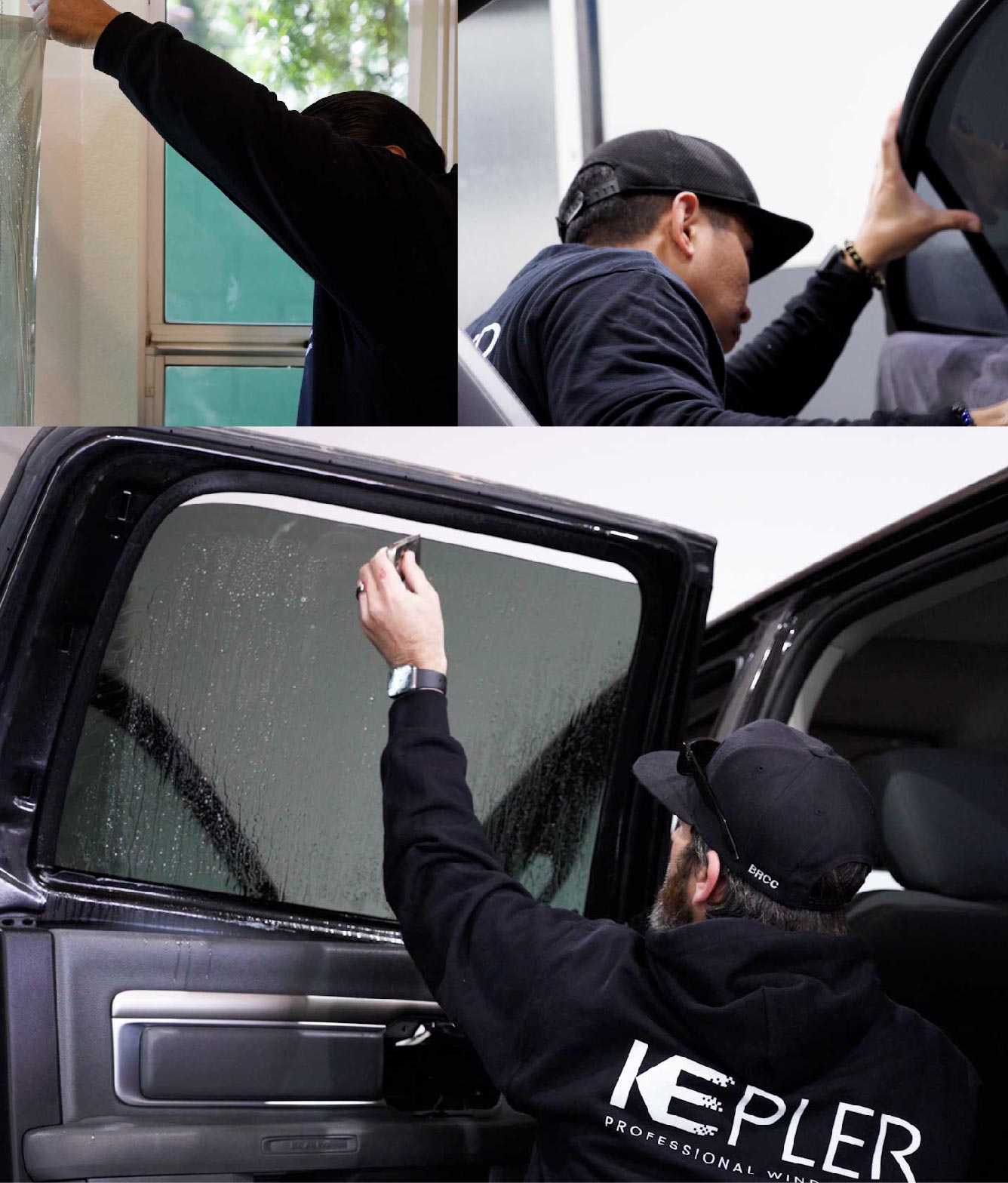 Kepler Window Tinting Specialists at Work in Albert Lea, Minnesota