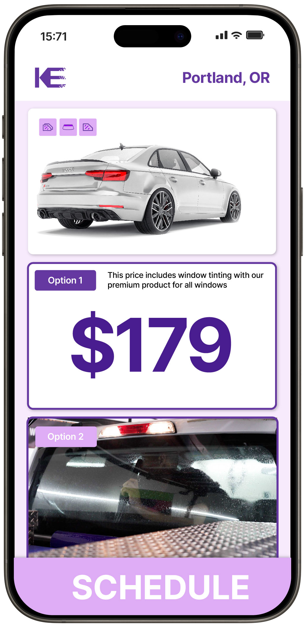 View Affordable Car Window Tinting Rates in Portland, Oregon