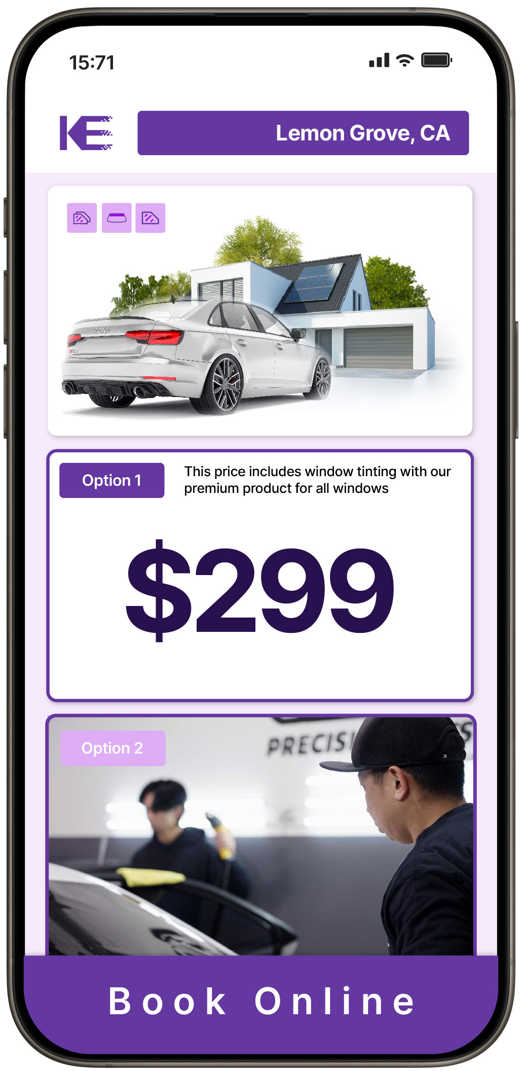 View Competitive Window Tinting Prices in Lemon Grove, California