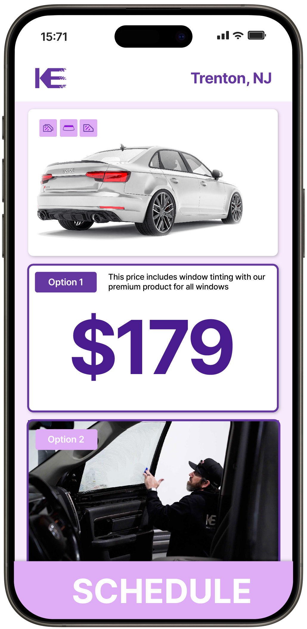 View Affordable Car Window Tinting Costs in Trenton, New Jersey