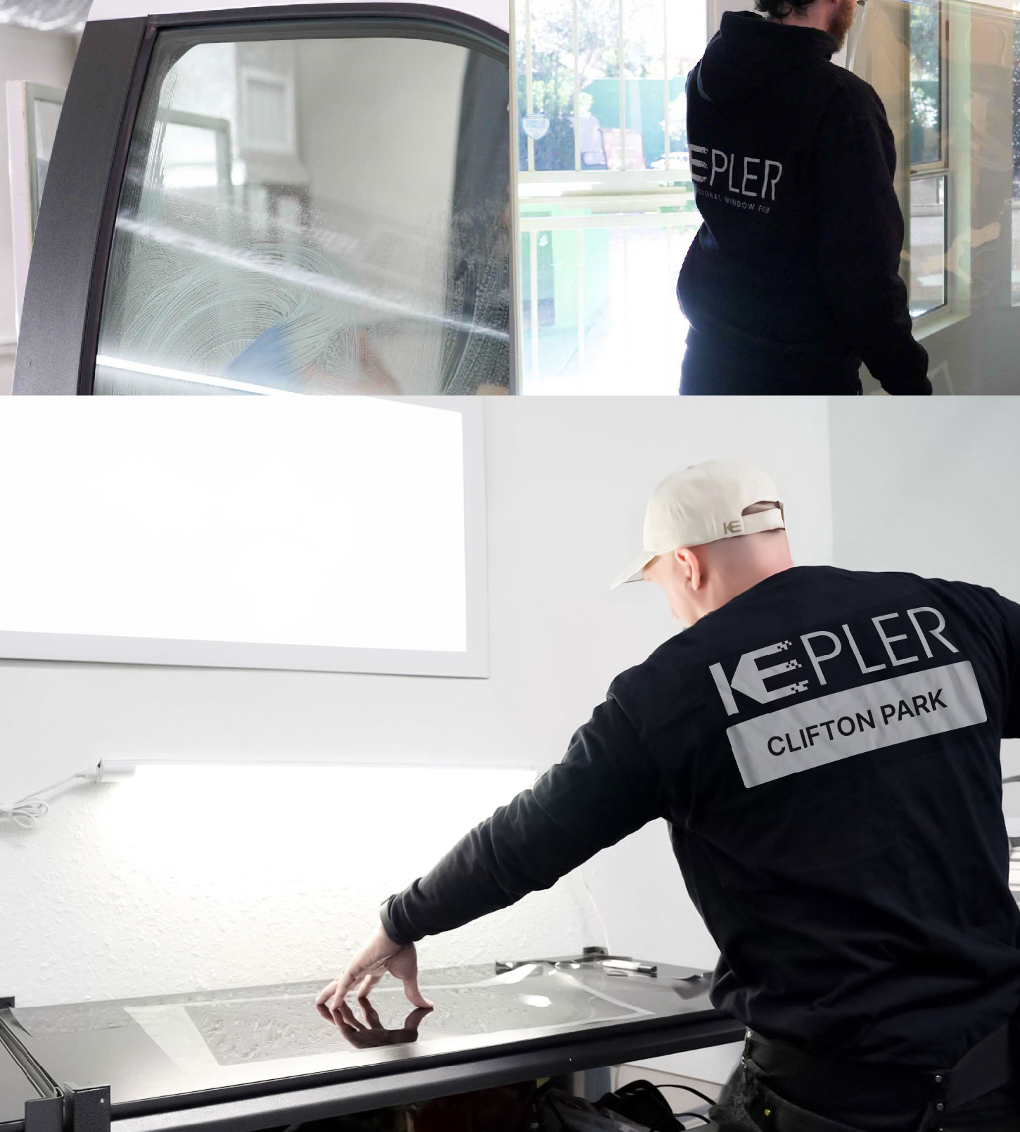 Window Tinting Specialist Cutting Film in Clifton Park, New York