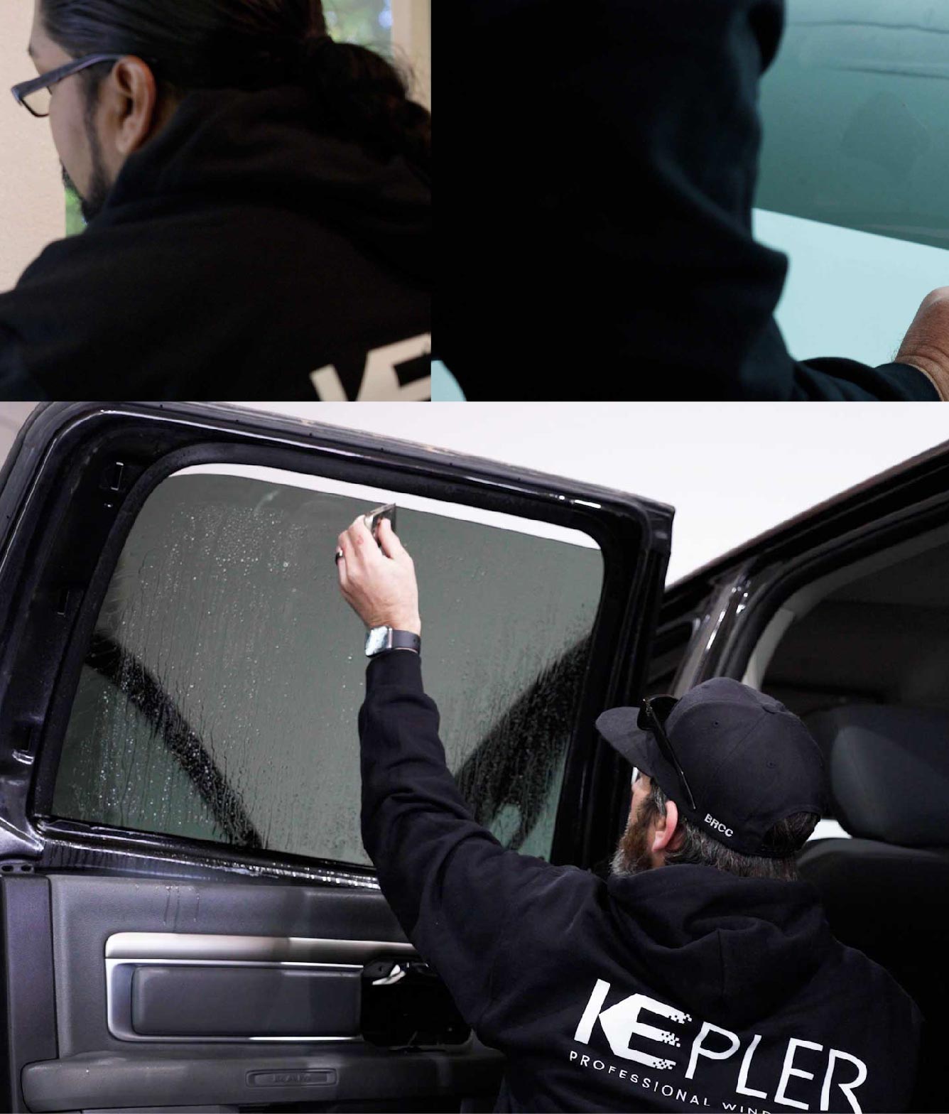 Kepler Window Tinting Specialists at Work in Ormond Beach, Florida