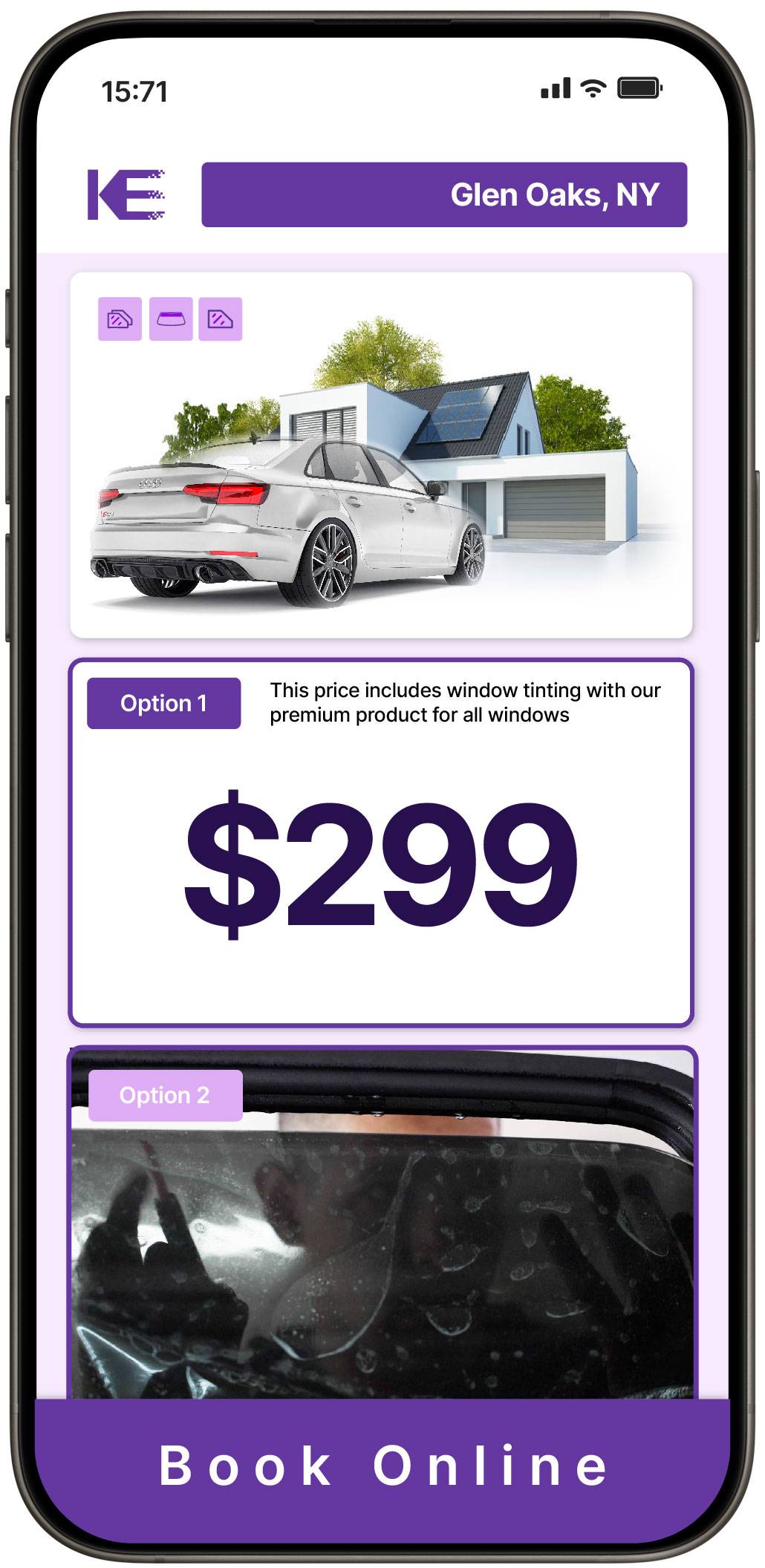 View Competitive Window Tinting Prices in Glen Oaks, New York