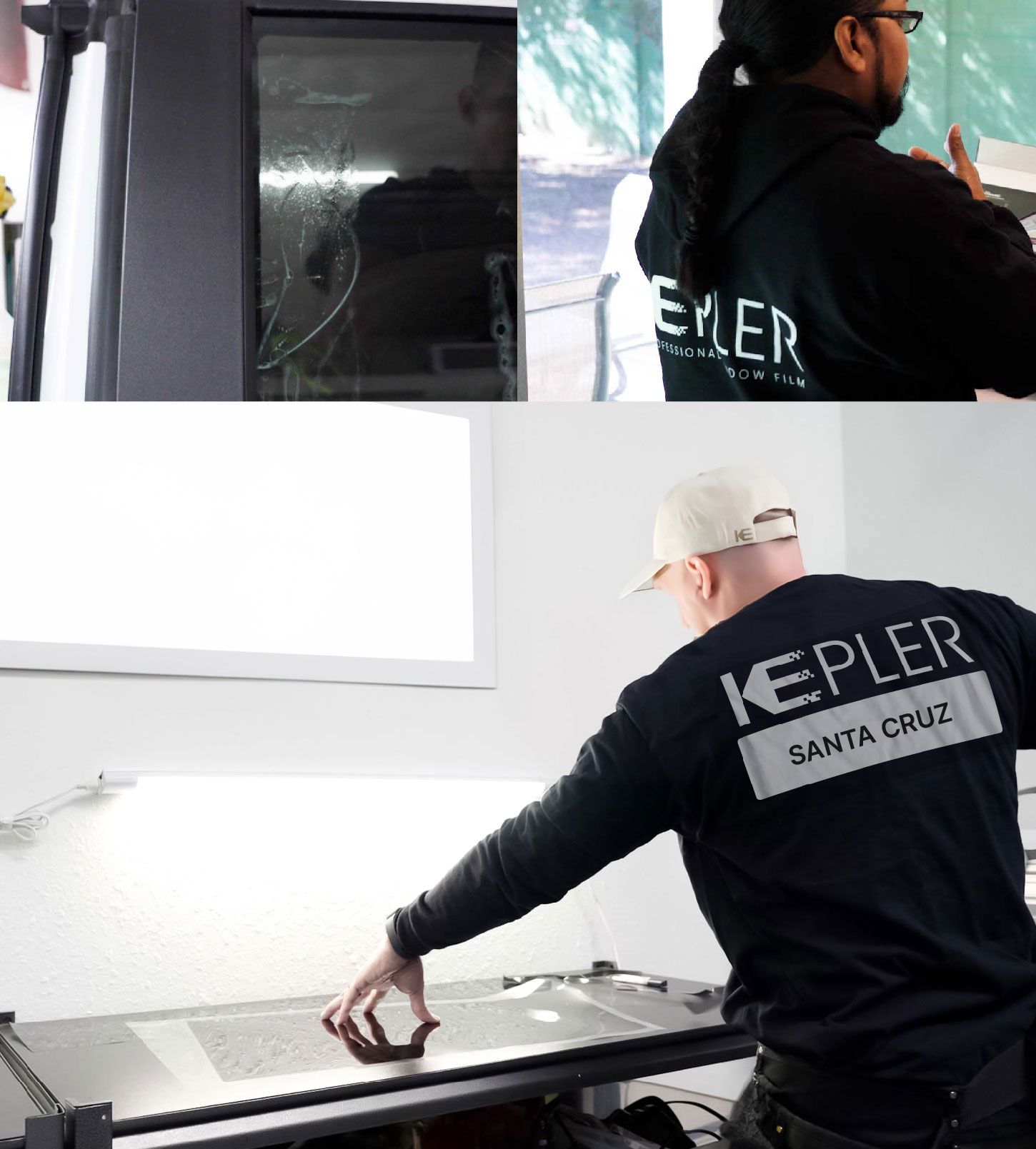 Window Tinting Specialist Cutting Film in Santa Cruz, California