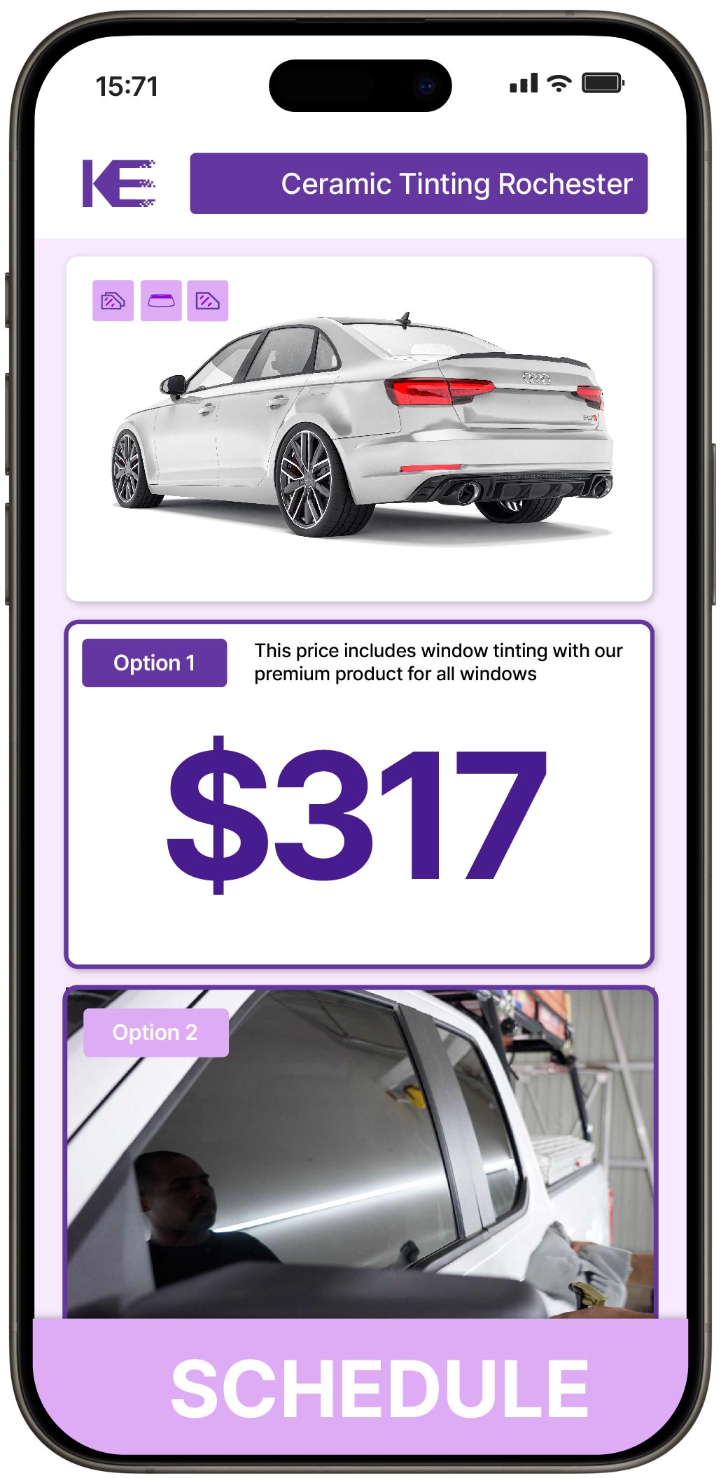 View Affordable Ceramic Window Tinting Rates in Rochester, New York