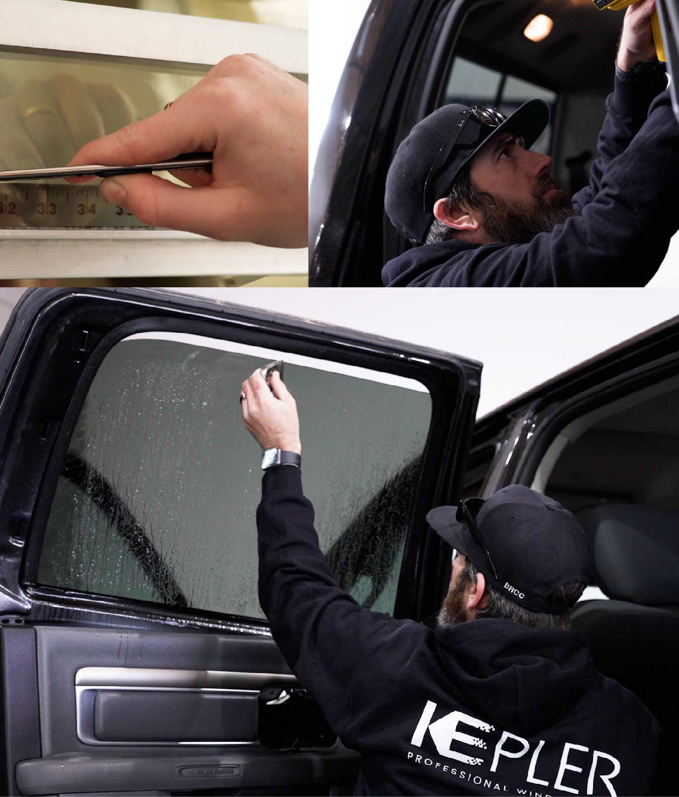 Kepler Window Tinting Specialists at Work in Northridge, California
