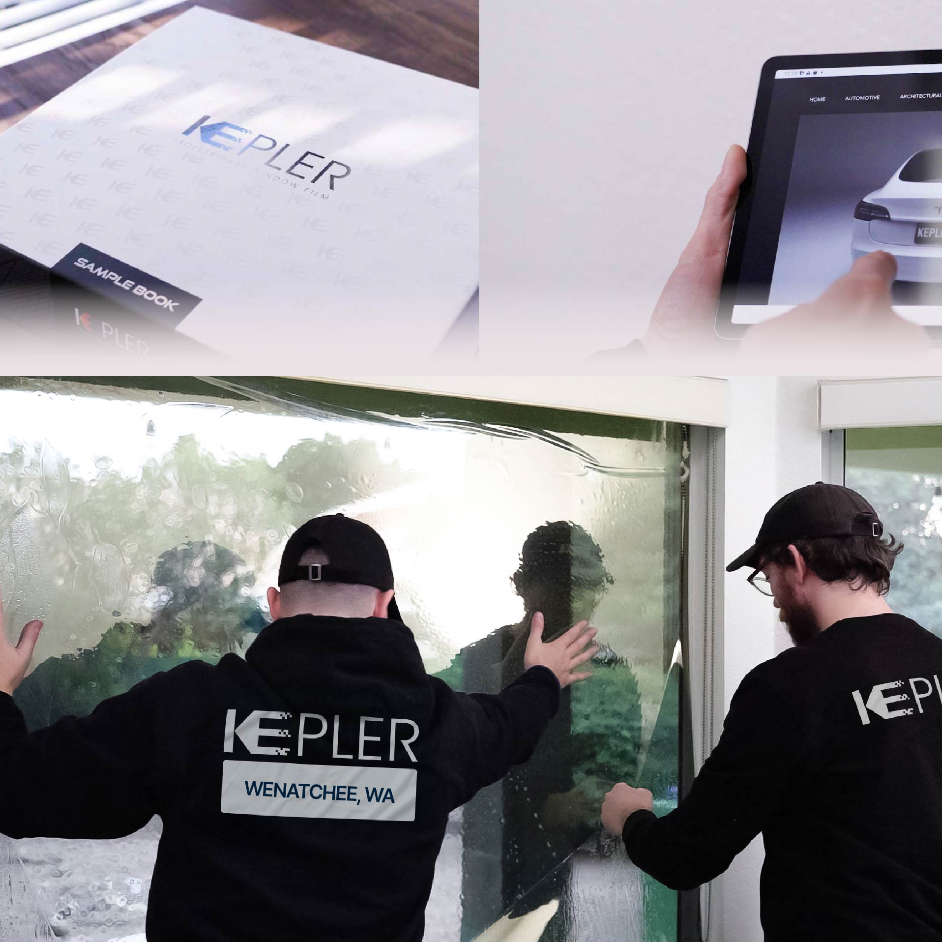 Kepler Specialist Performing Commercial Window Tinting in Wenatchee Wenatchee