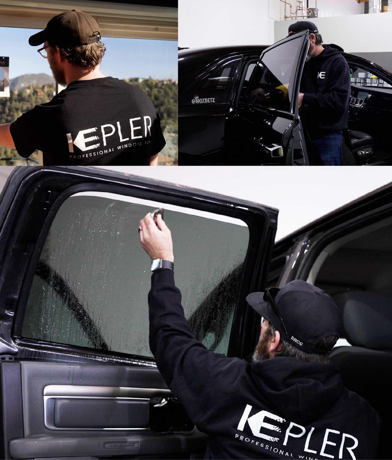 Kepler Window Tinting Specialists at Work in Wyandotte, Michigan
