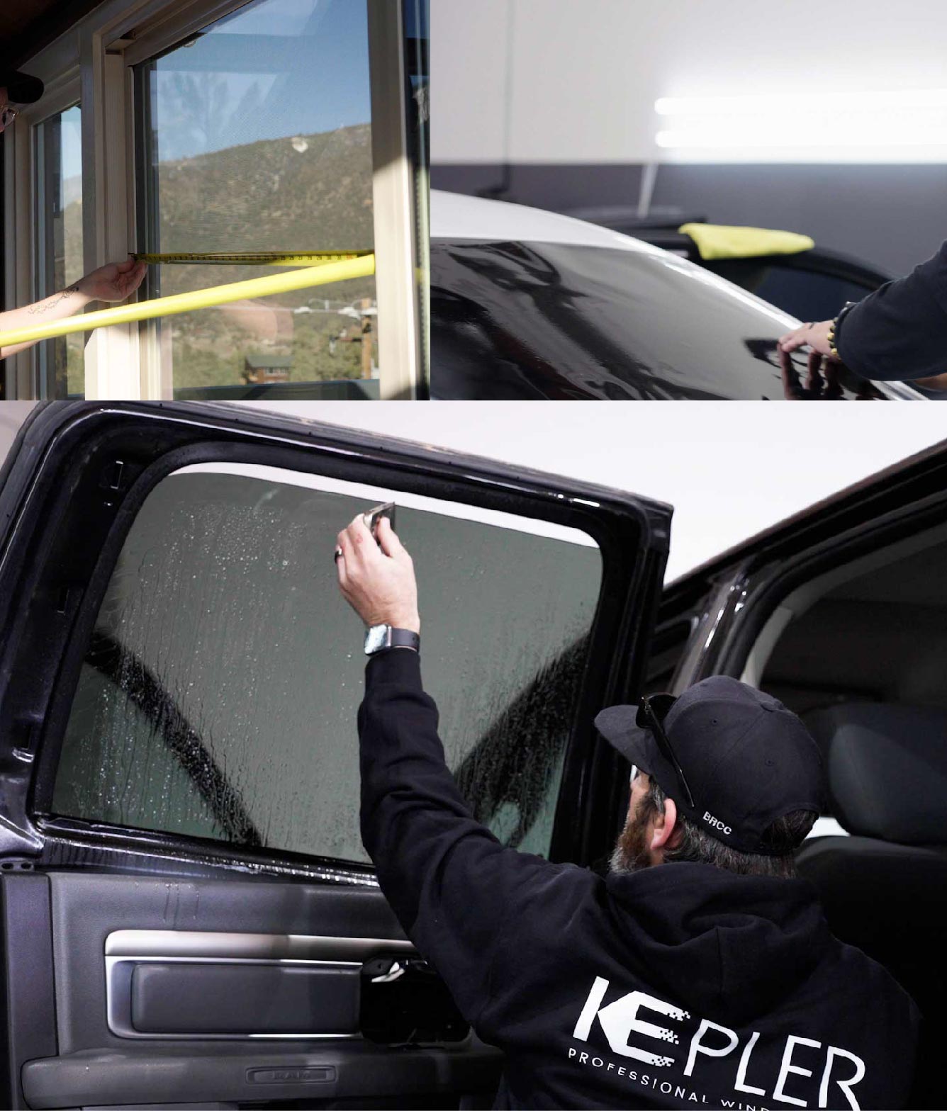 Kepler Window Tinting Specialists at Work in Pascagoula, Mississippi