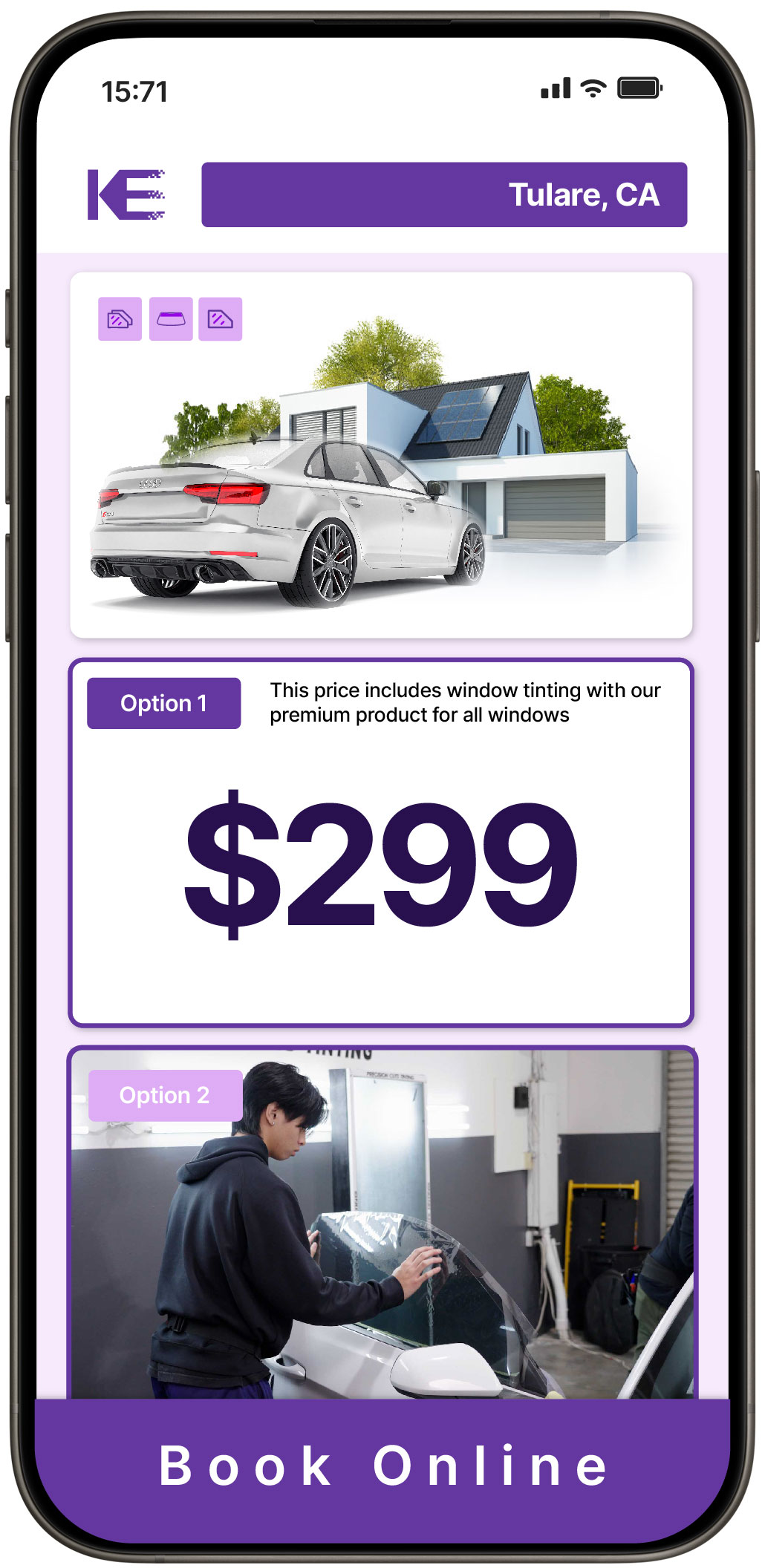 View Competitive Window Tinting Prices in Tulare, California