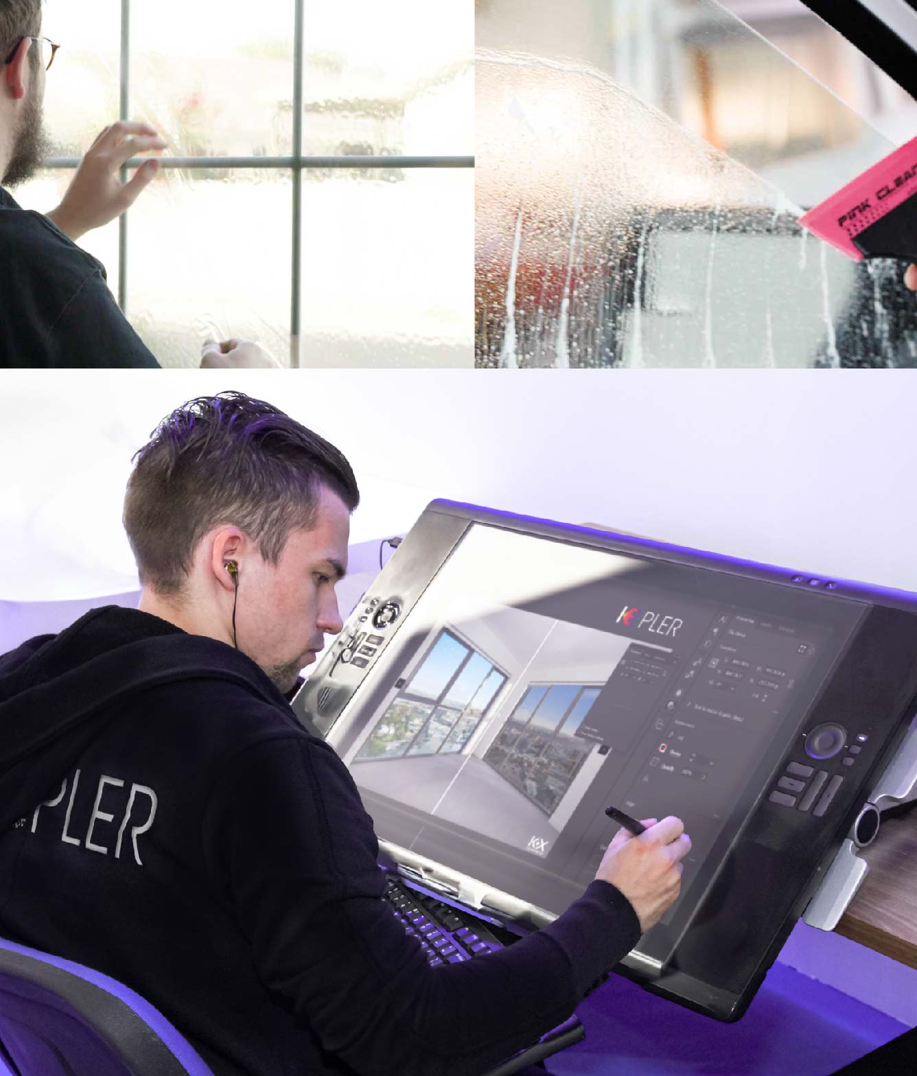 Kepler Specialist Performing Commercial Window Tinting in Russellville Russellville