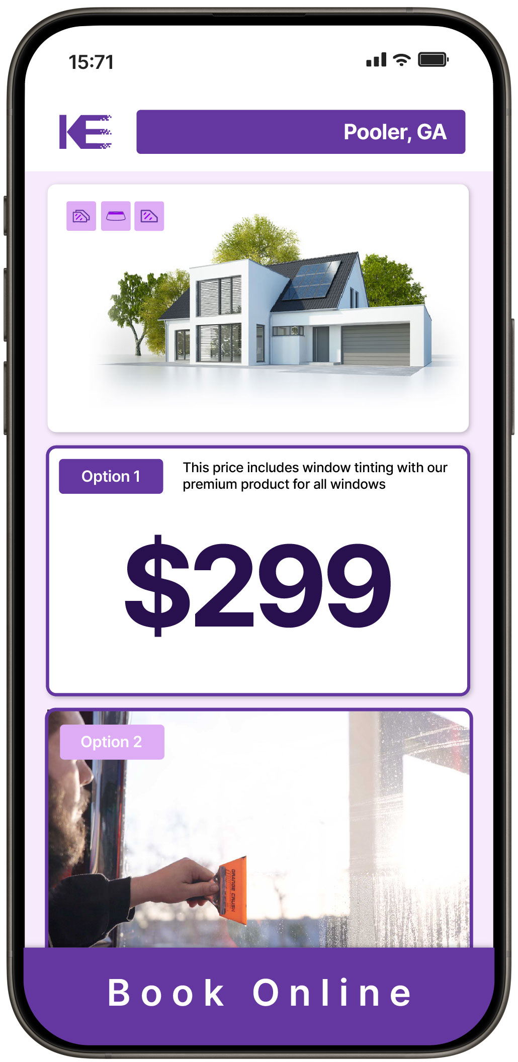 View Competitive Home Window Tinting Costs in Pooler, Georgia