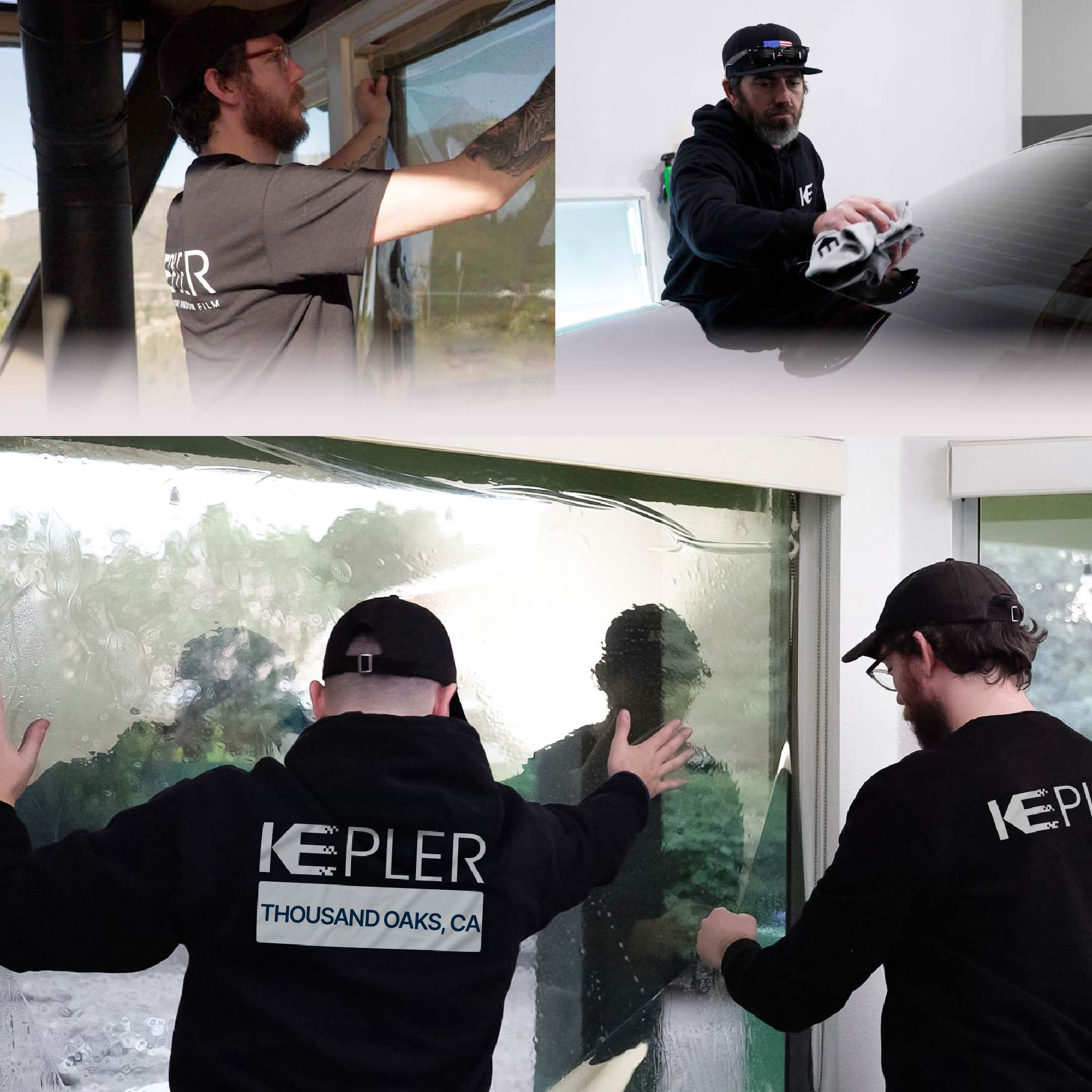 Kepler Specialist Performing Commercial Window Tinting in Thousand Oaks Thousand Oaks