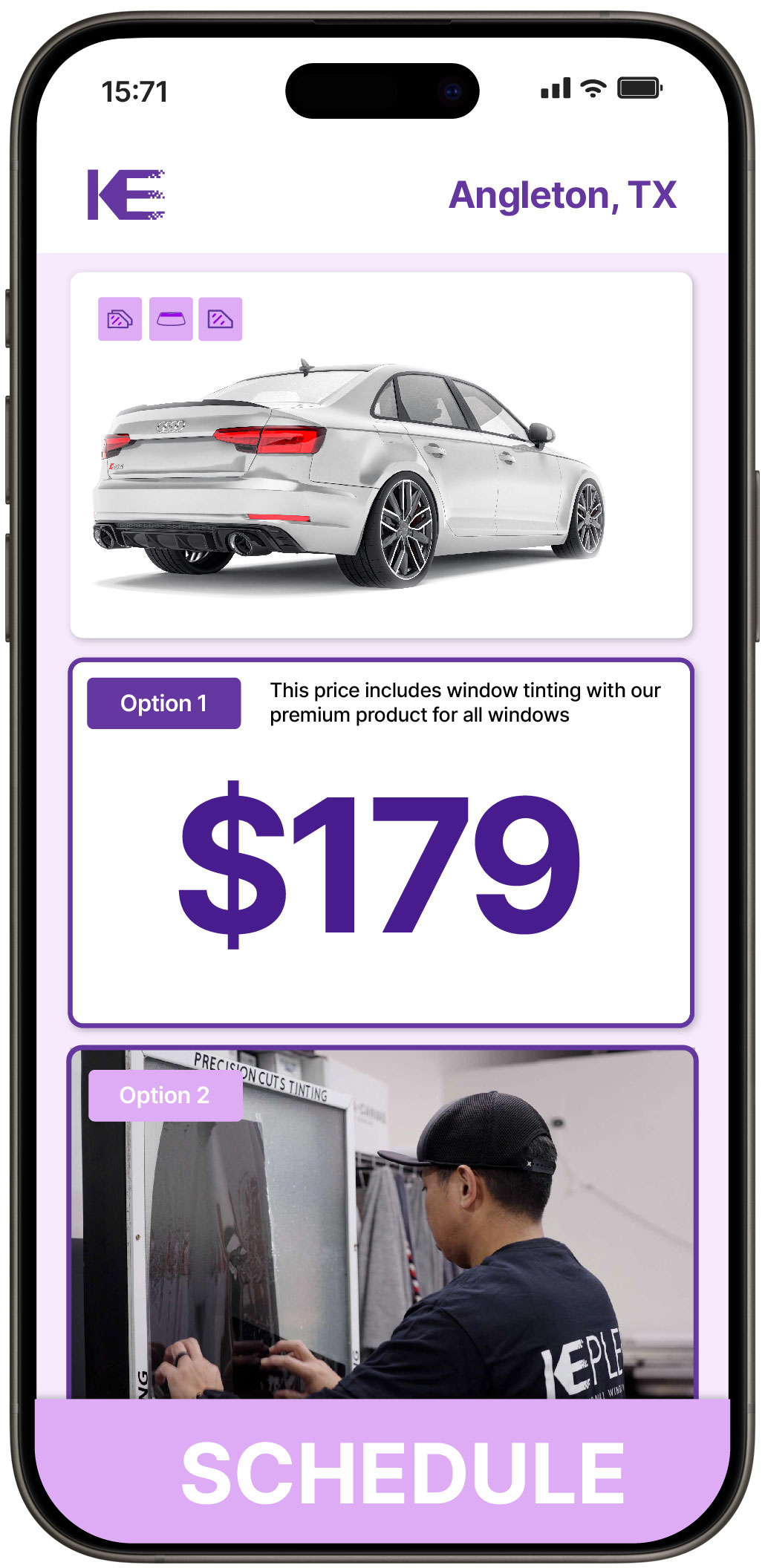 View Reasonable Car Window Tinting Rates in Angleton, Texas