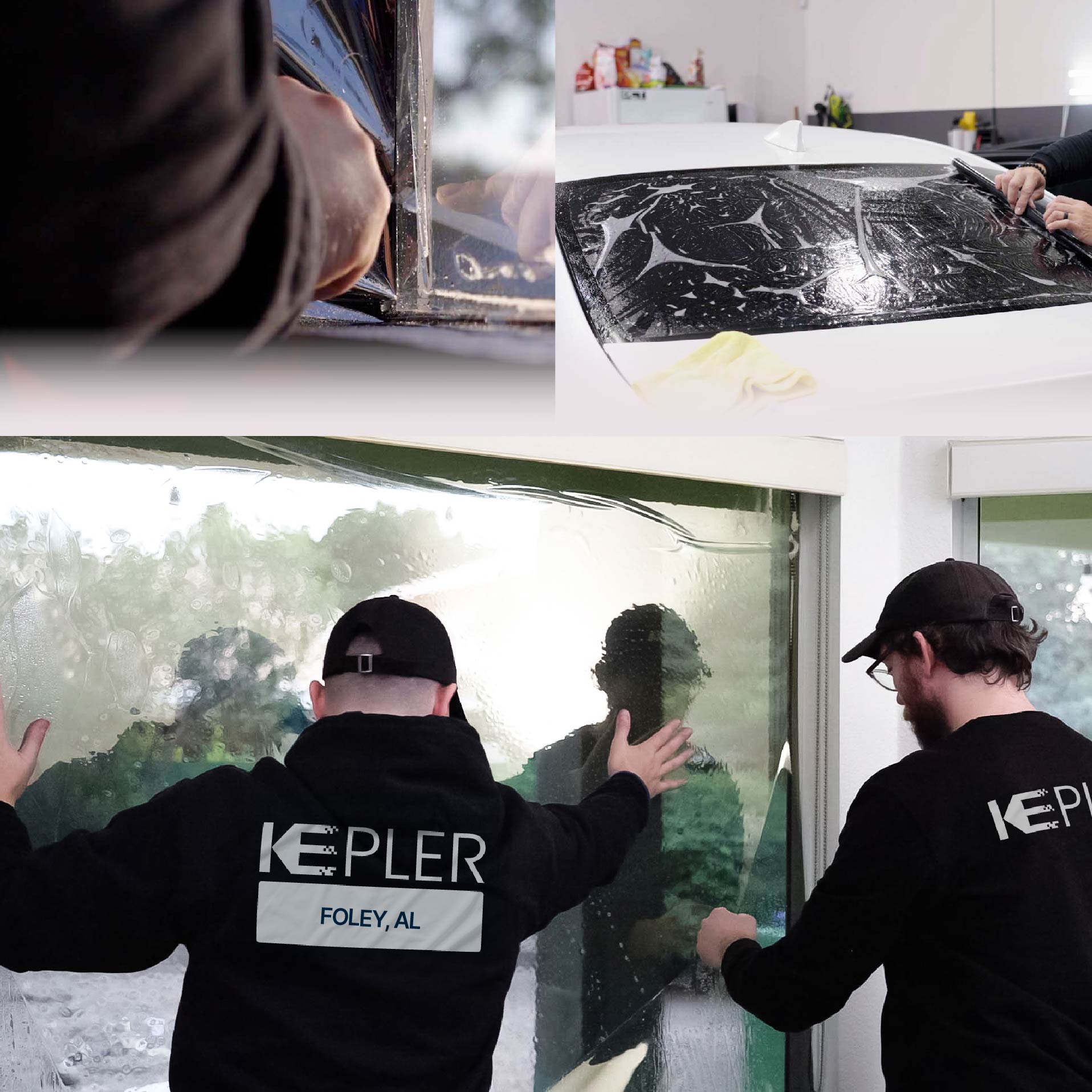 Kepler Specialist Performing Commercial Window Tinting in Foley Foley